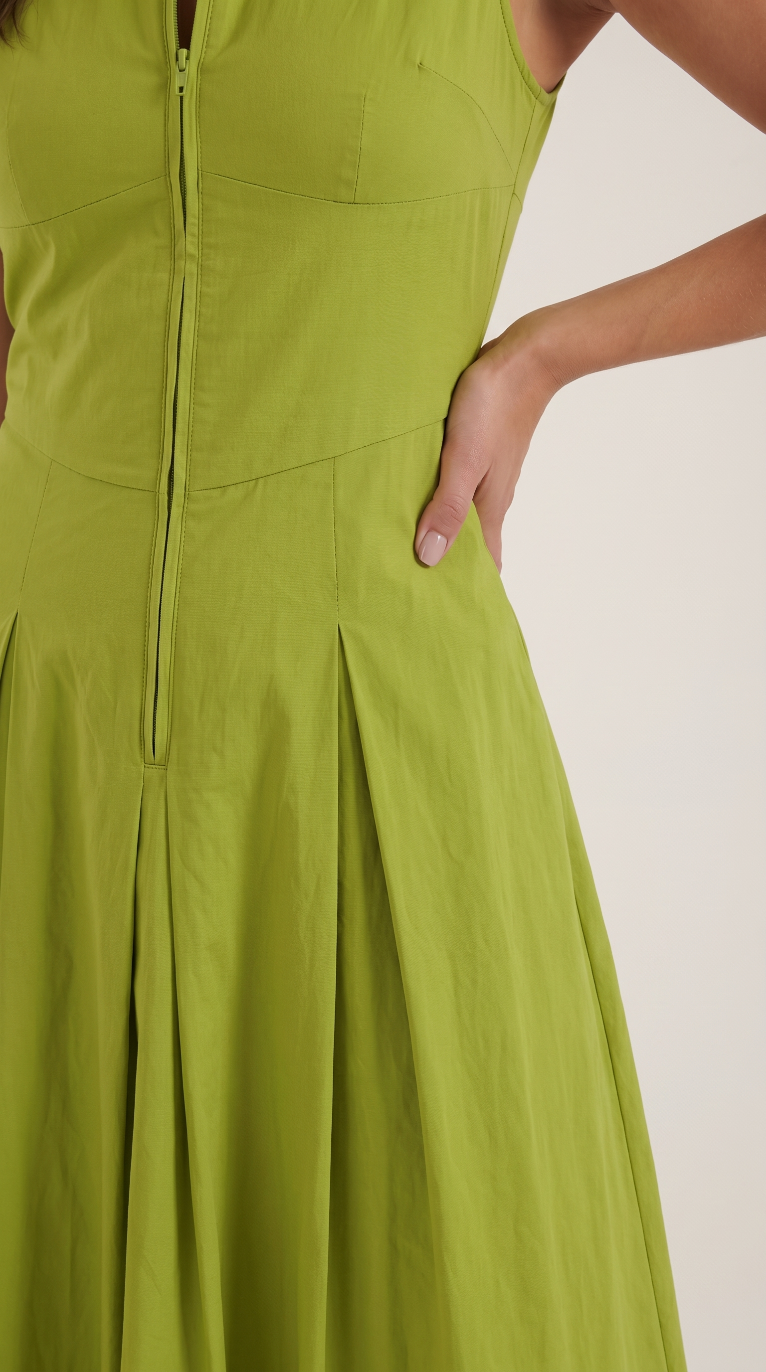 Vestido Midi Nancy de Corte A