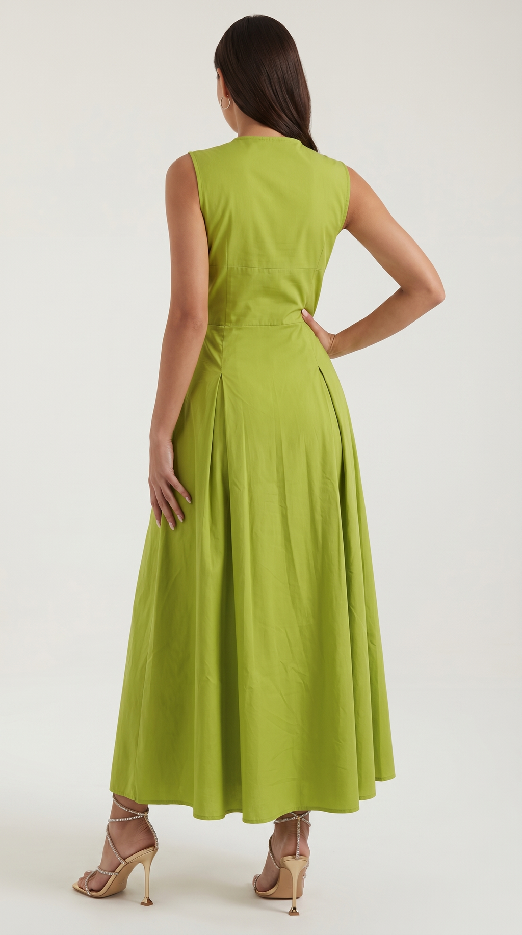 Vestido Midi Nancy de Corte A