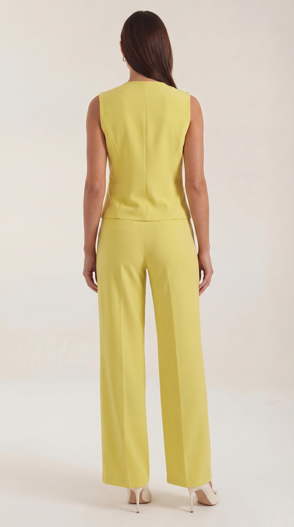 Conjunto Anita de Chaleco Entallado y Pantalón