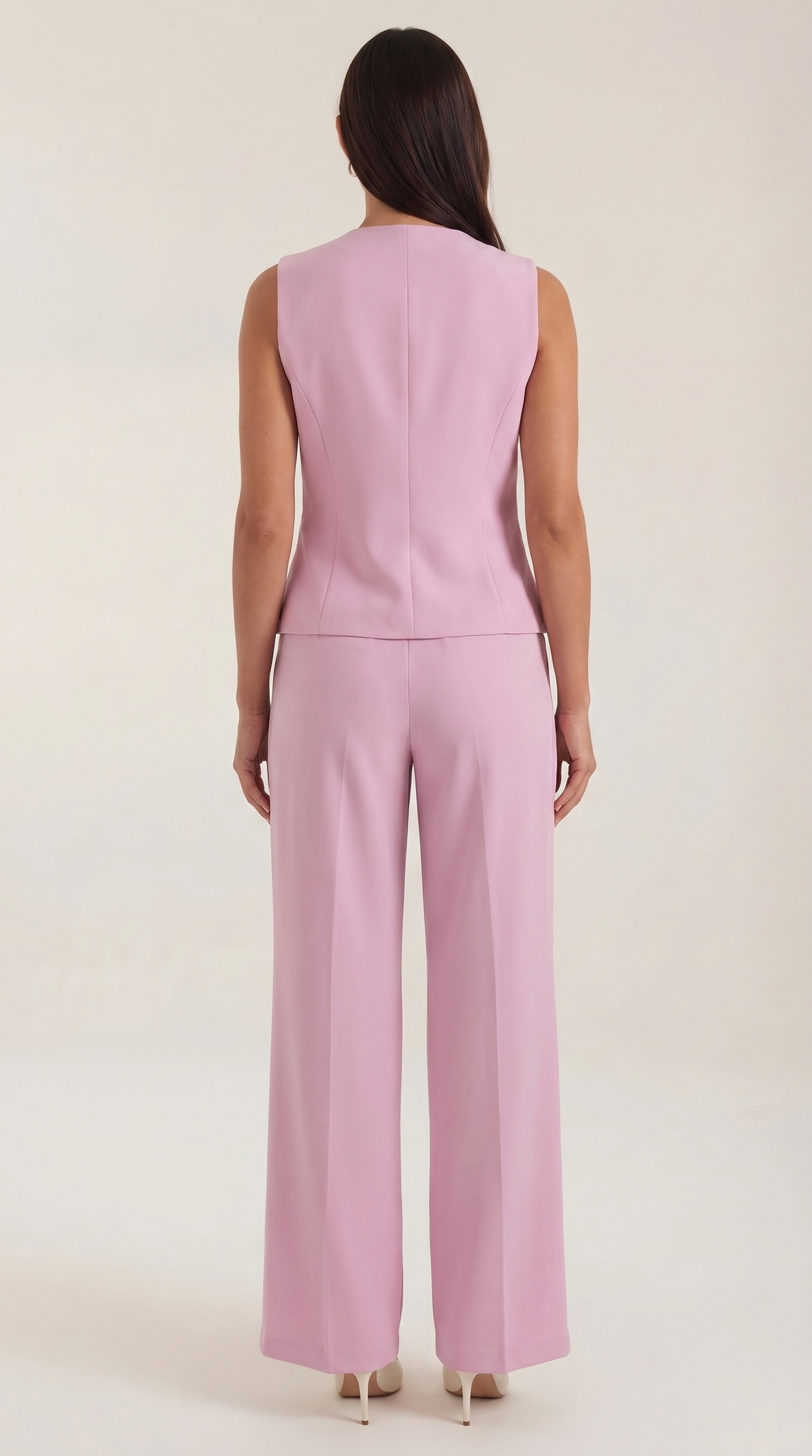 Conjunto Anita de Chaleco Entallado y Pantalón
