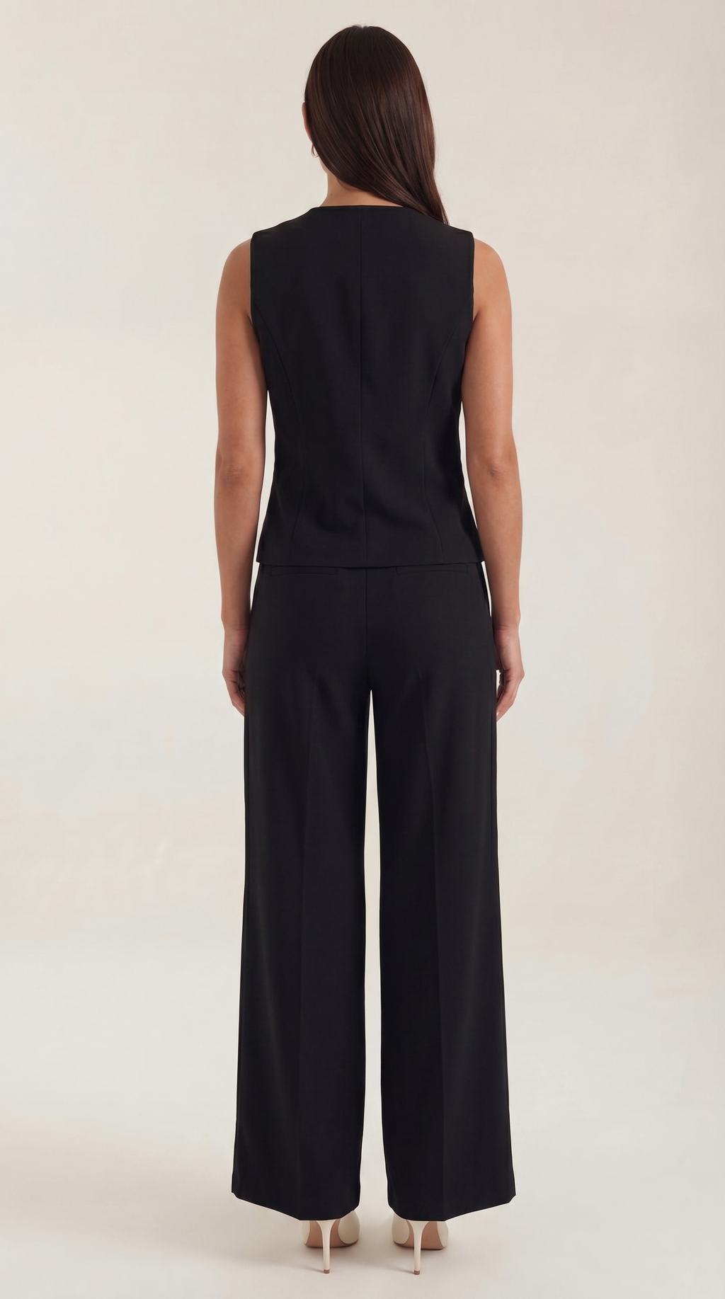 Conjunto Anita de Chaleco Entallado y Pantalón