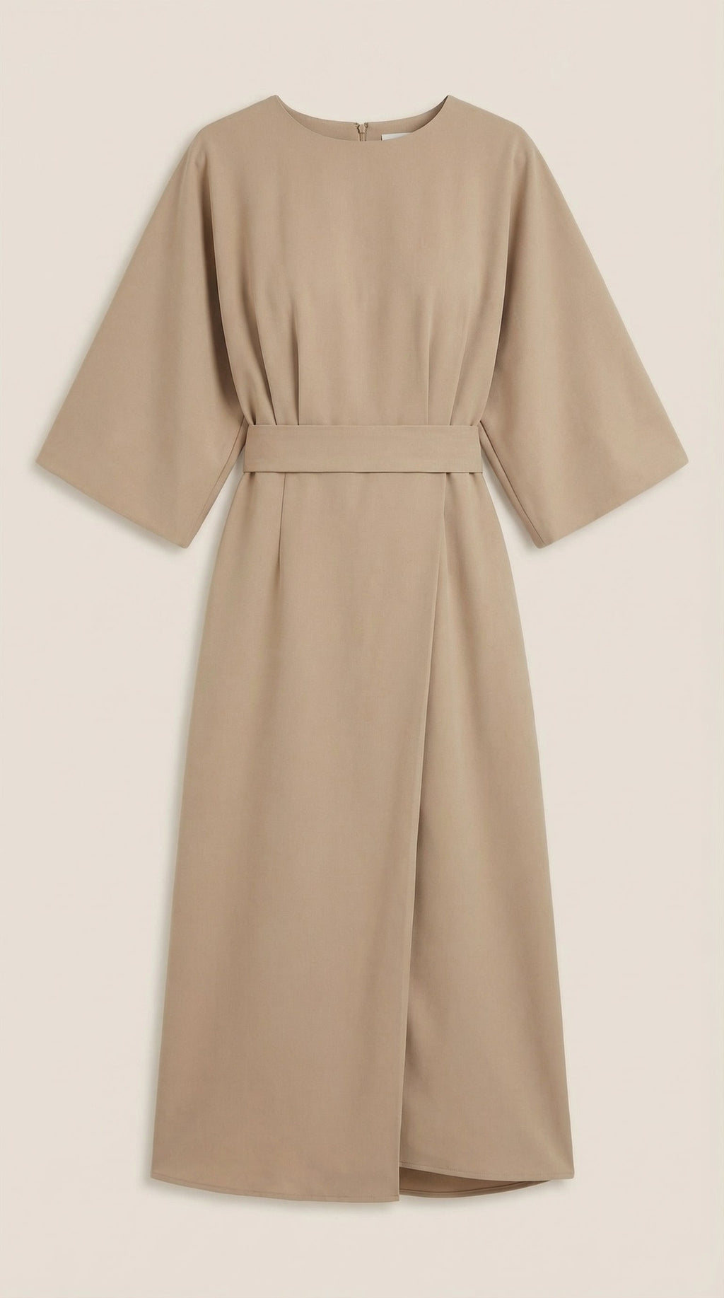 Vestido Midi Ana con Mangas Globo