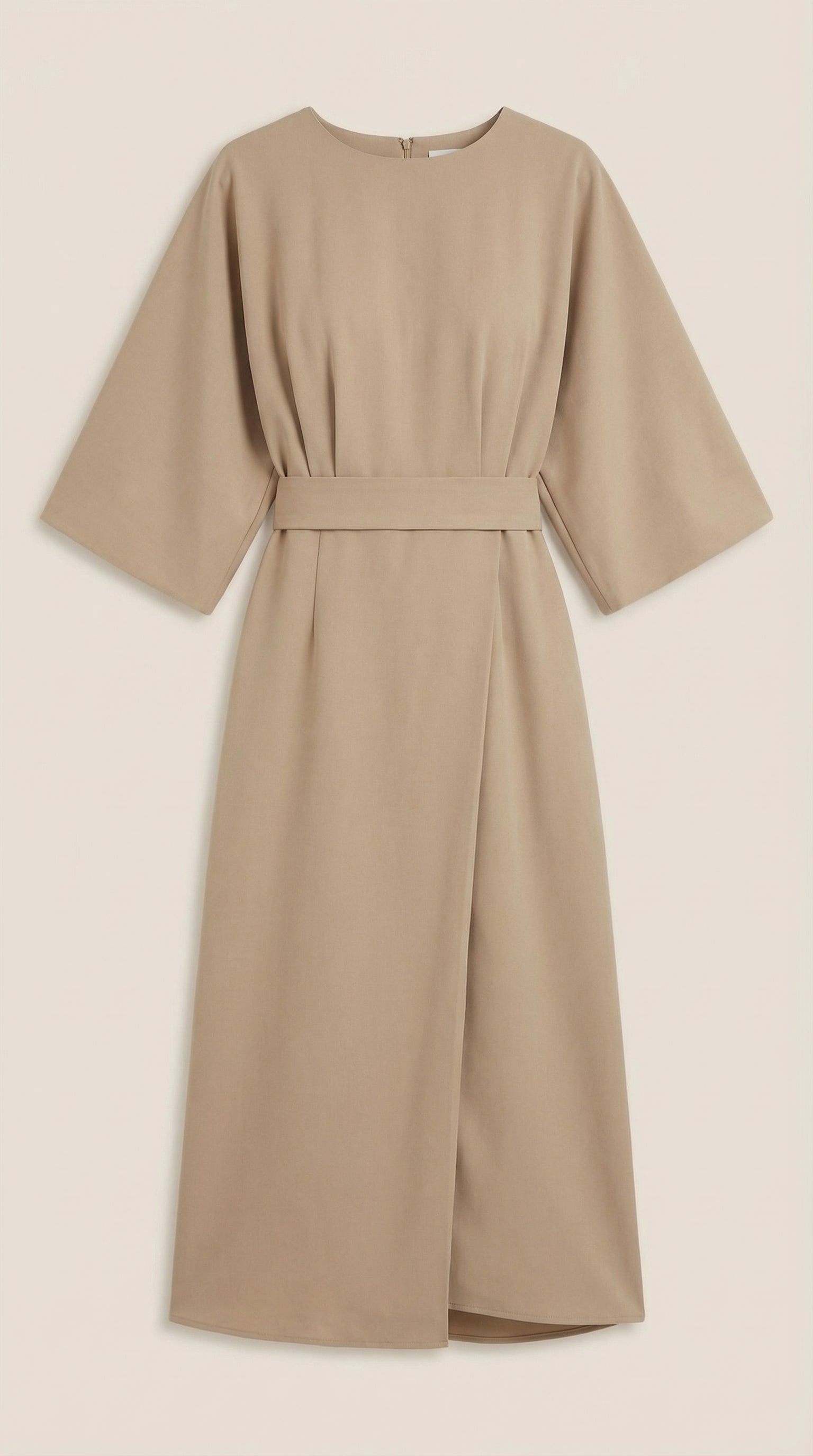 Vestido Midi Ana con Mangas Globo
