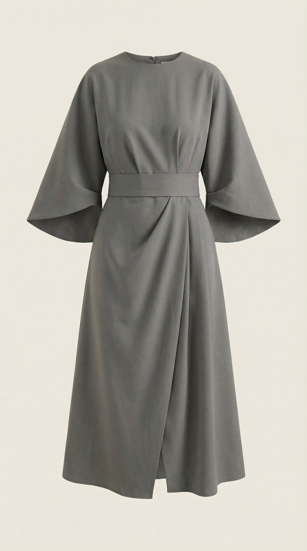 Vestido Midi Ana con Mangas Globo