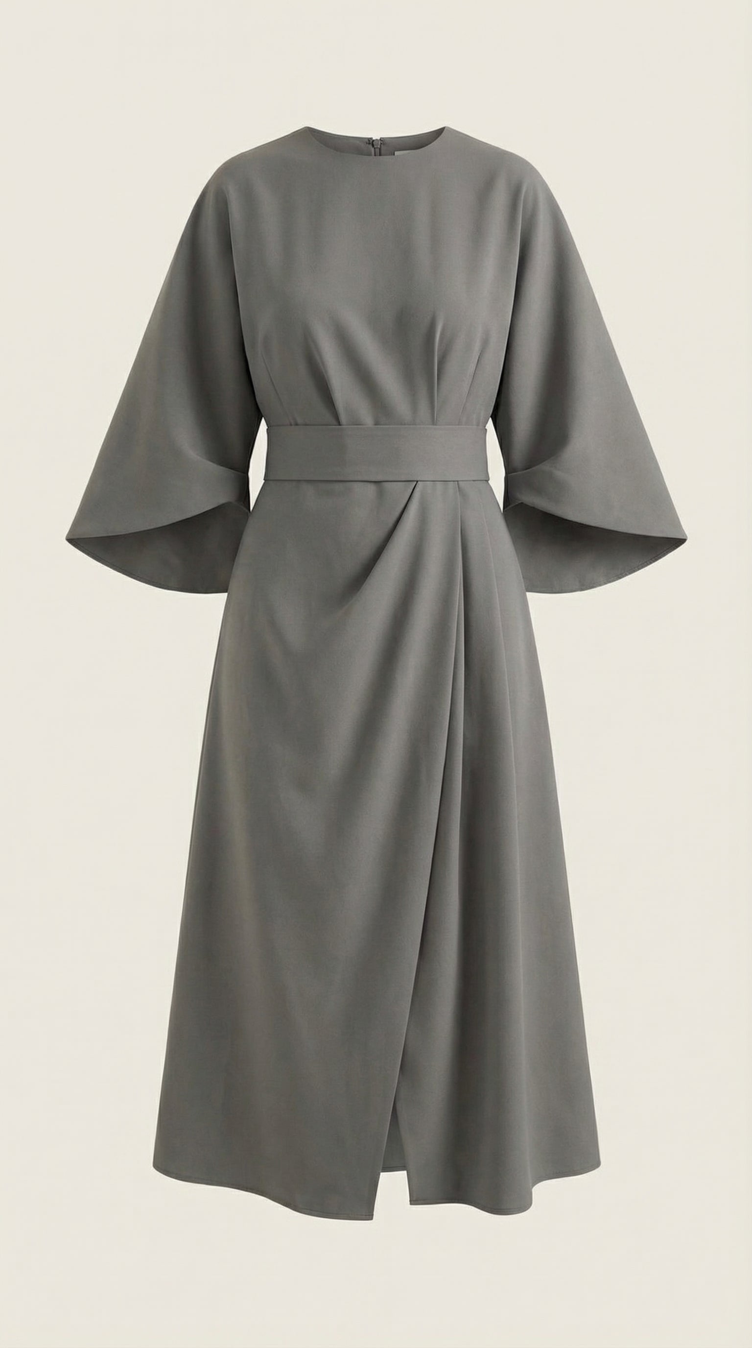 Vestido Midi Ana con Mangas Globo