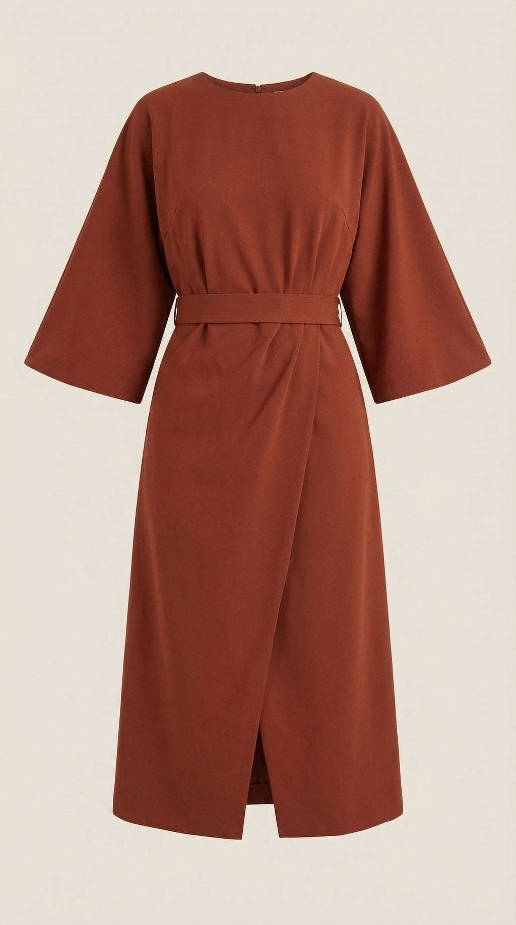 Vestido Midi Ana con Mangas Globo