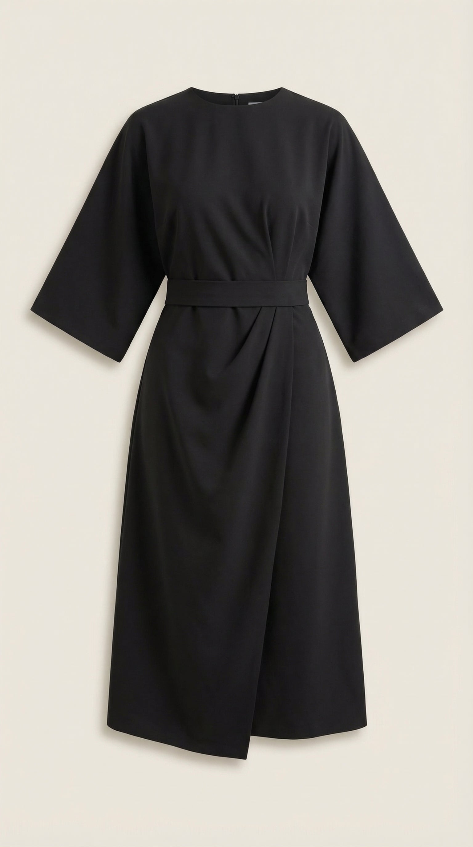Vestido Midi Ana con Mangas Globo
