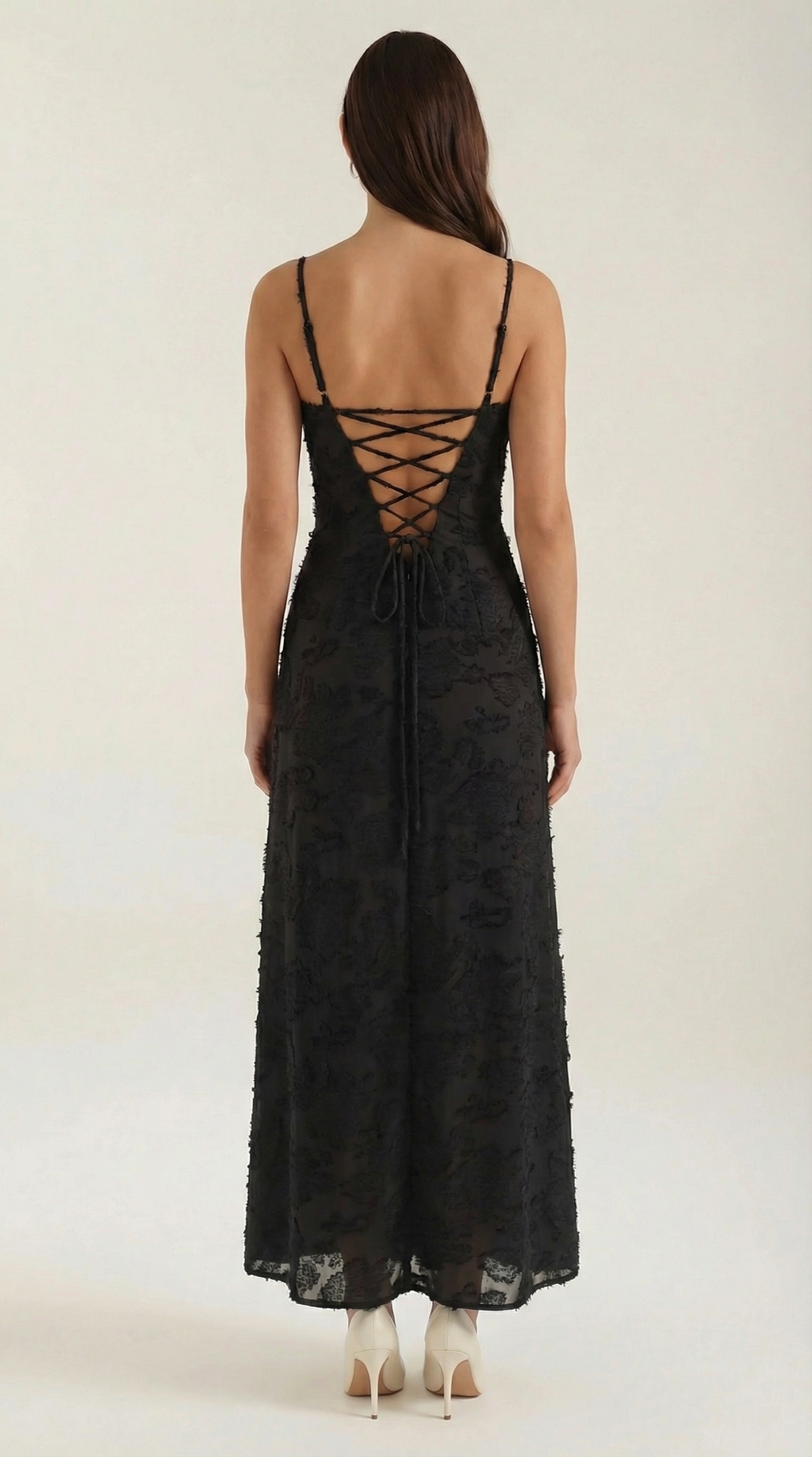 Vestido Maxi Arabelle de Jacquard