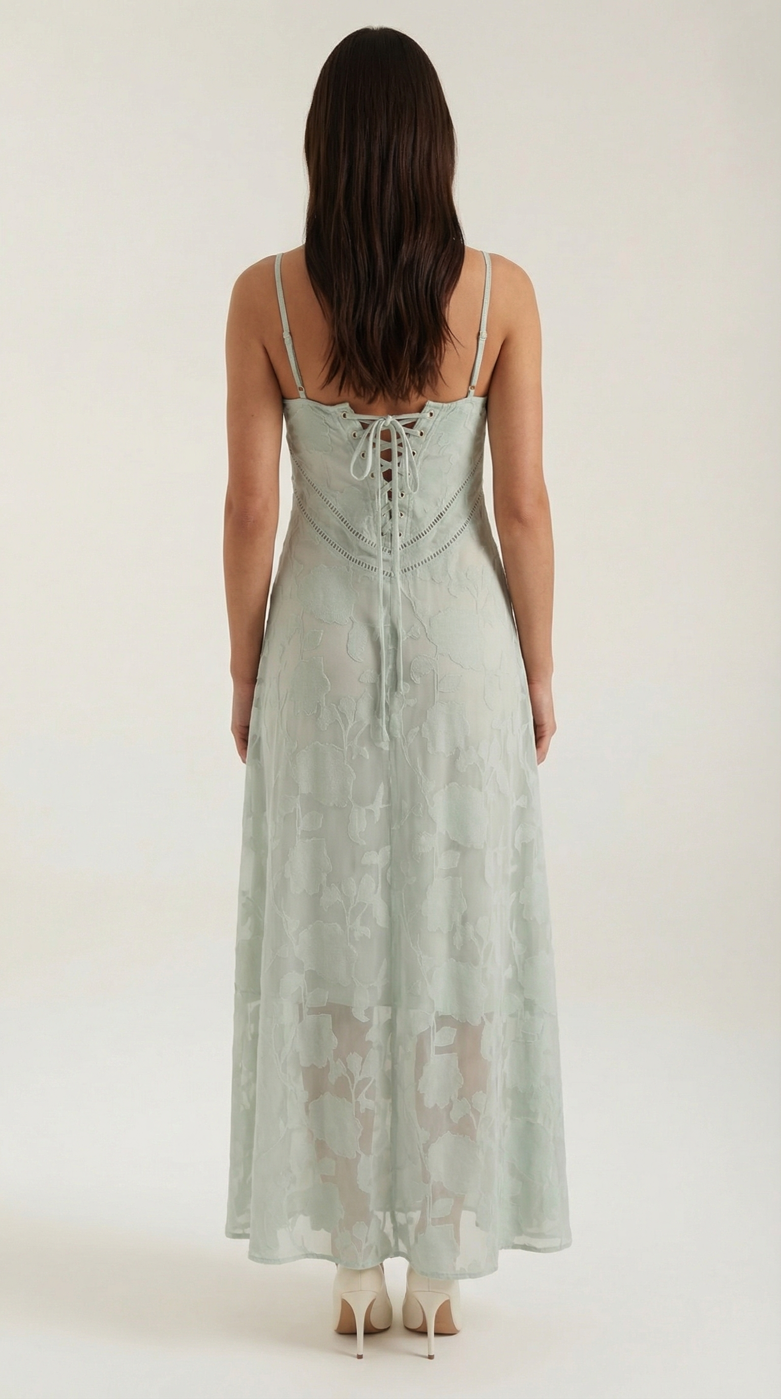Vestido Maxi Arabelle de Jacquard