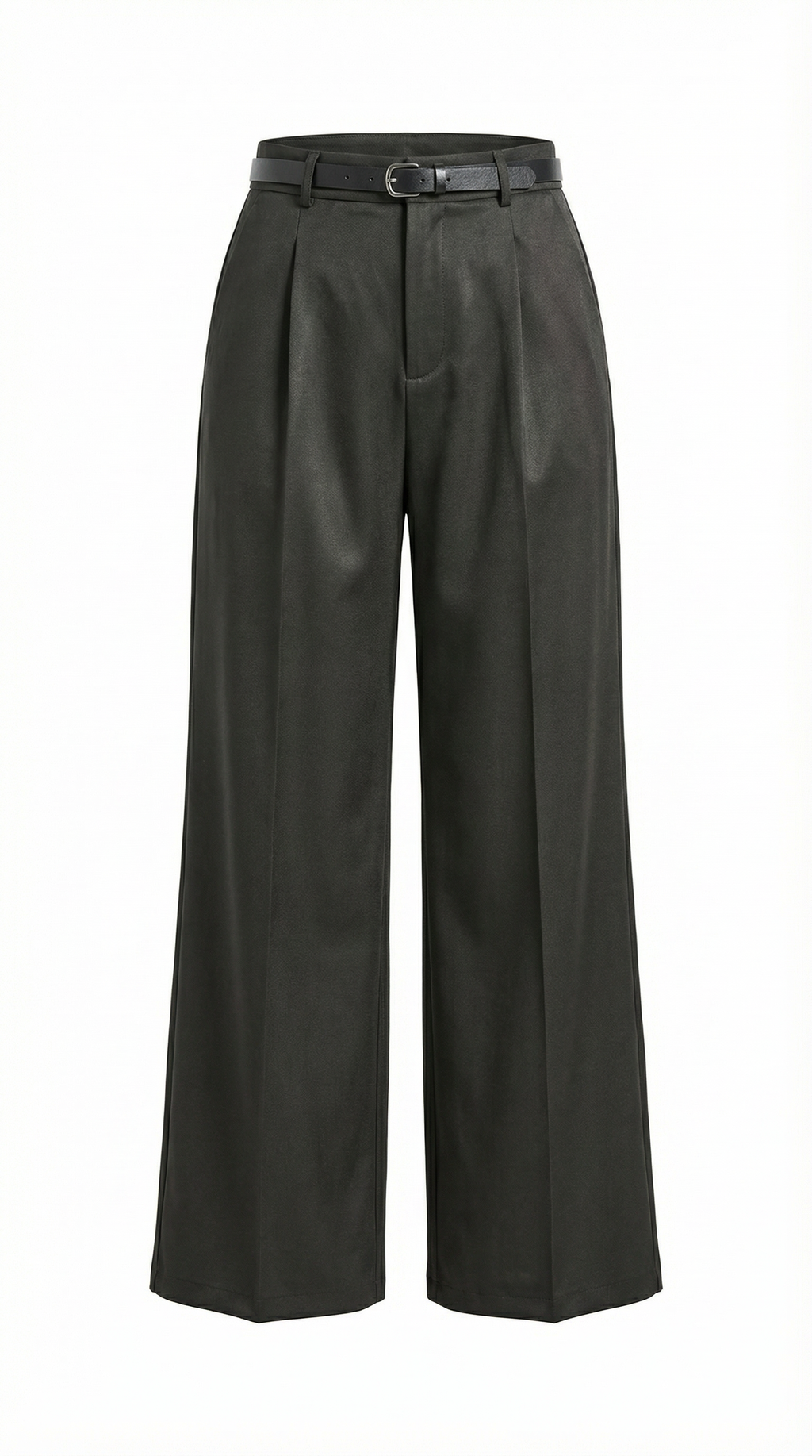 Pantalón Bertha de Pierna Ancha y Tiro Alto