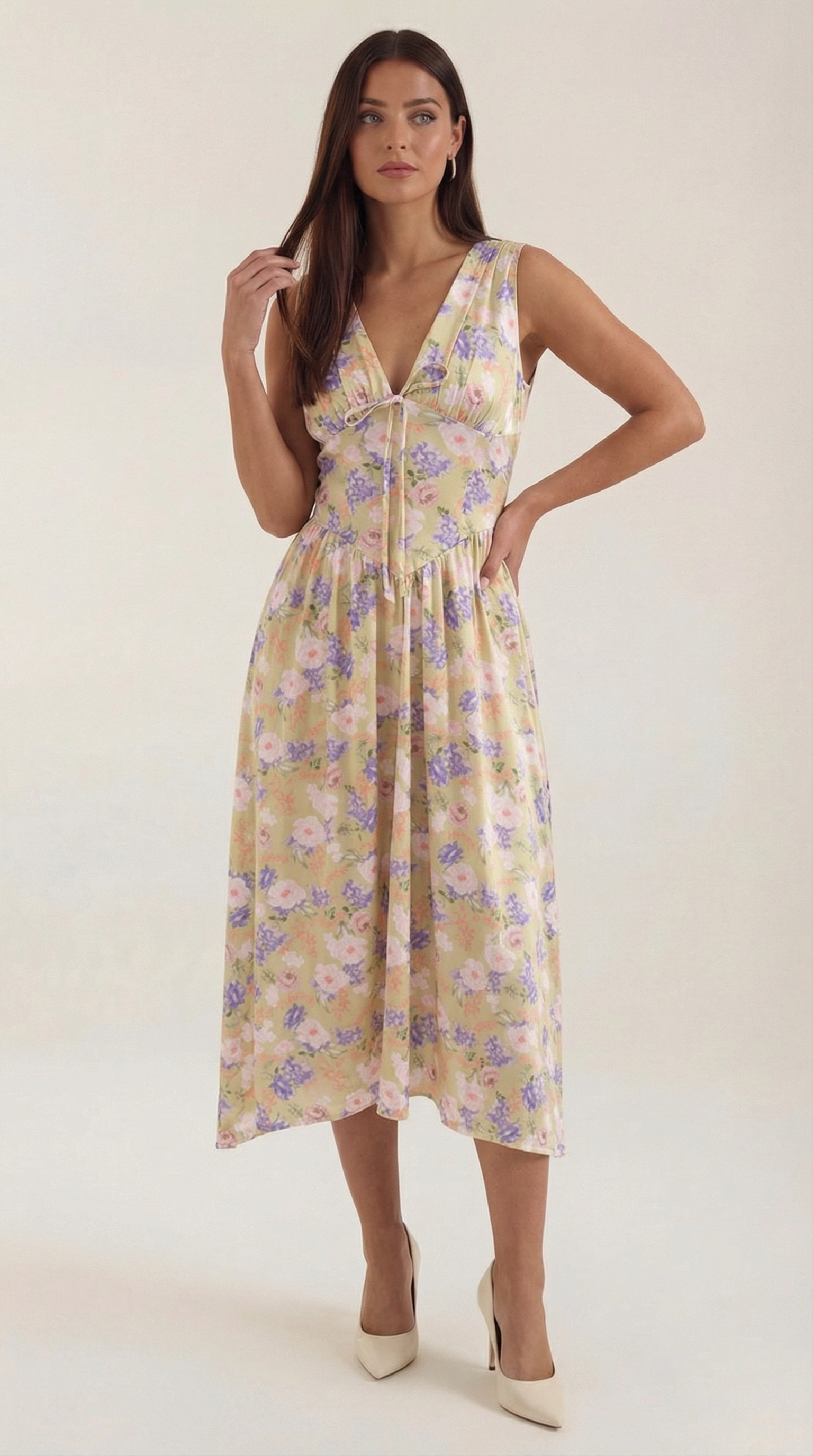 Vestido Midi Cassiopeia de Verano