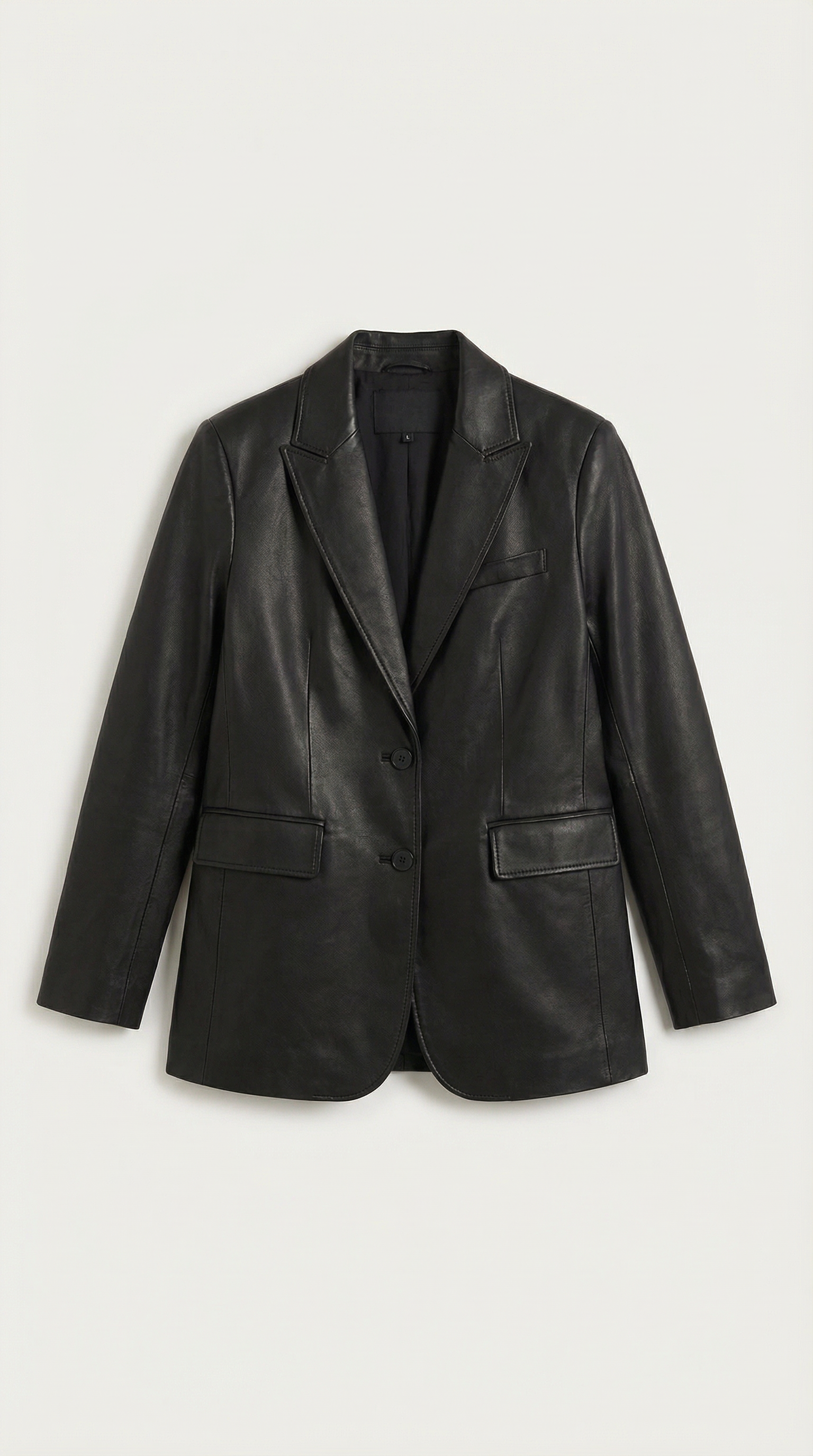 Blazer Oversize Catherine de Efecto Piel