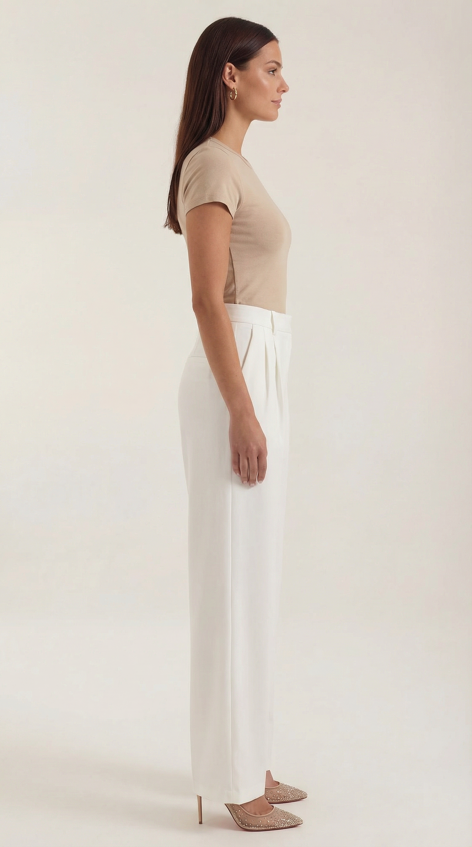 Pantalón Claire de Vestir con Tiro Alto