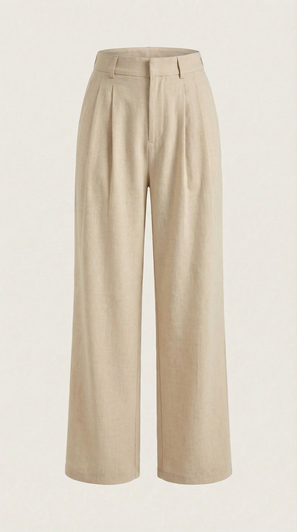 Pantalón Ancho Courtney de Mezcla de Lino