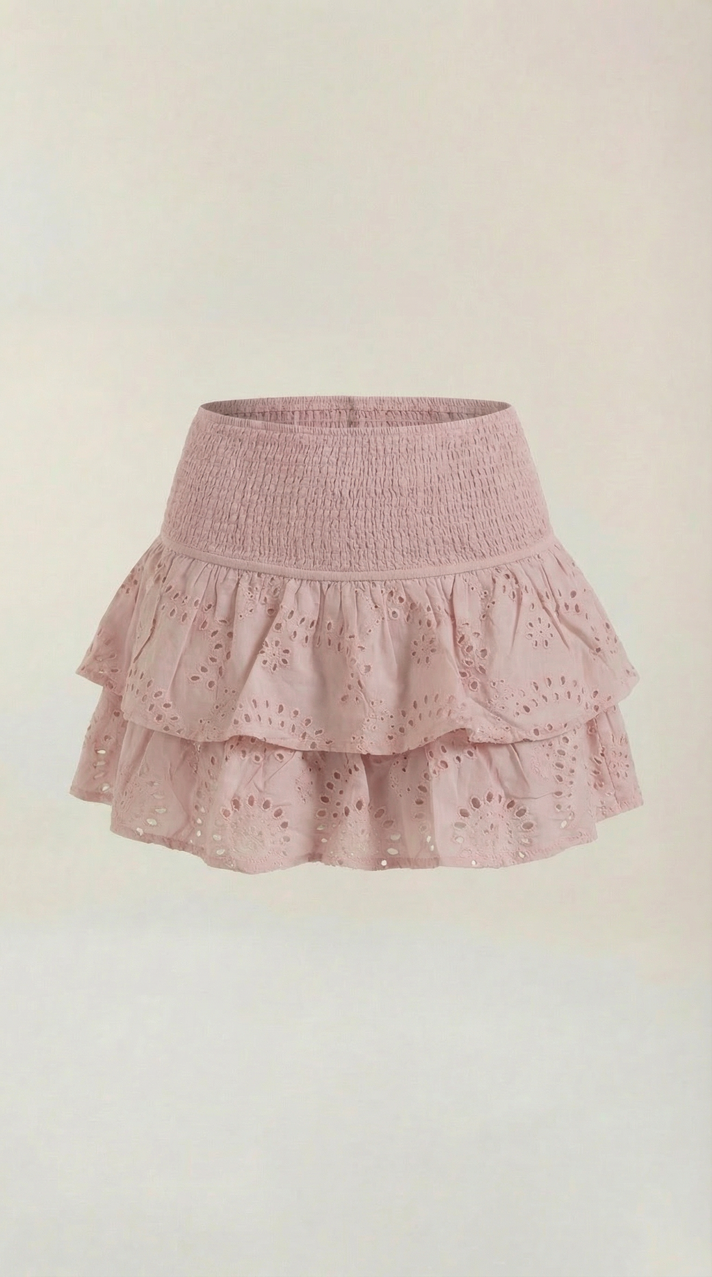 Minifalda Elyse con Bordado Calado