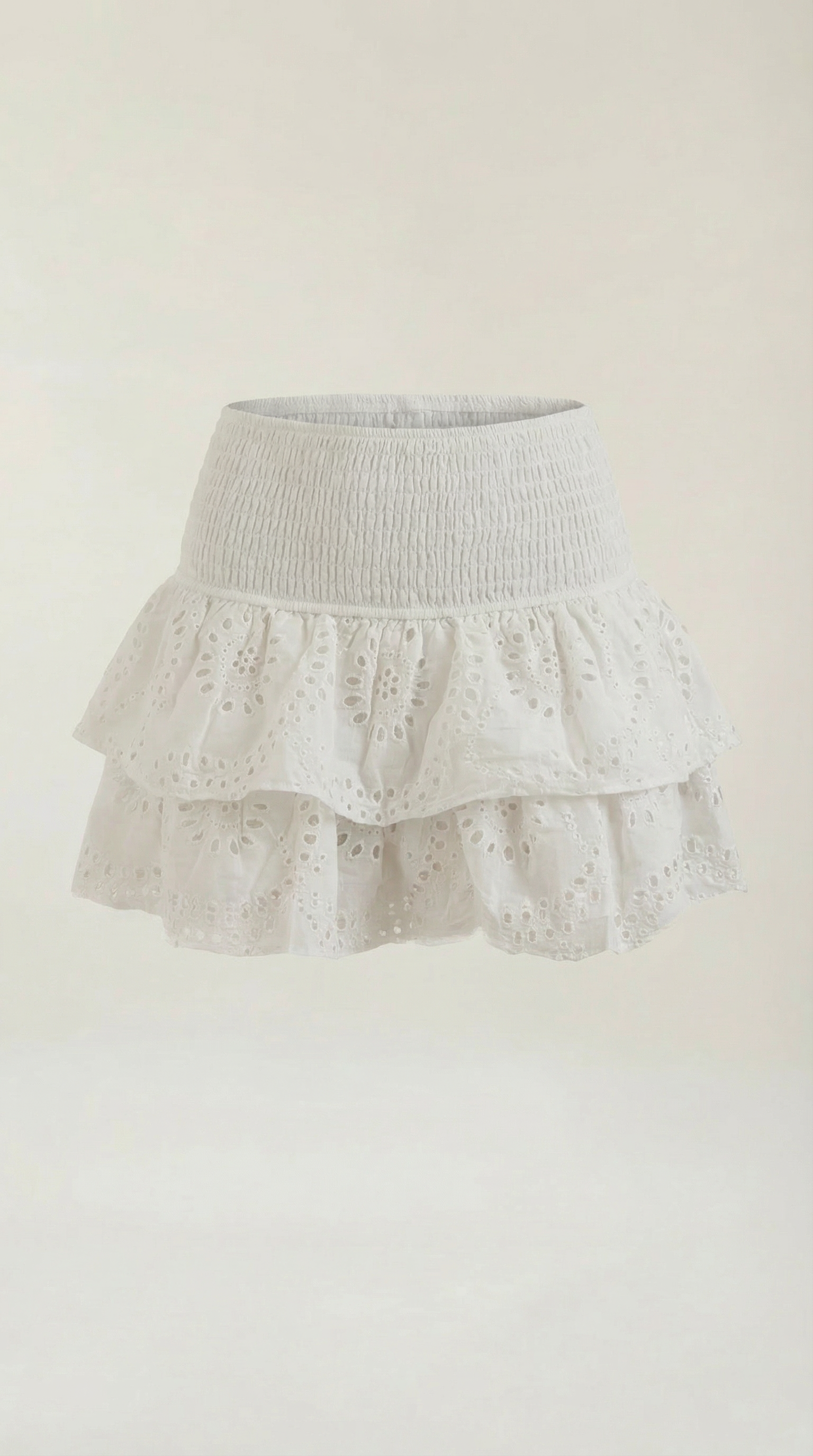 Minifalda Elyse con Bordado Calado