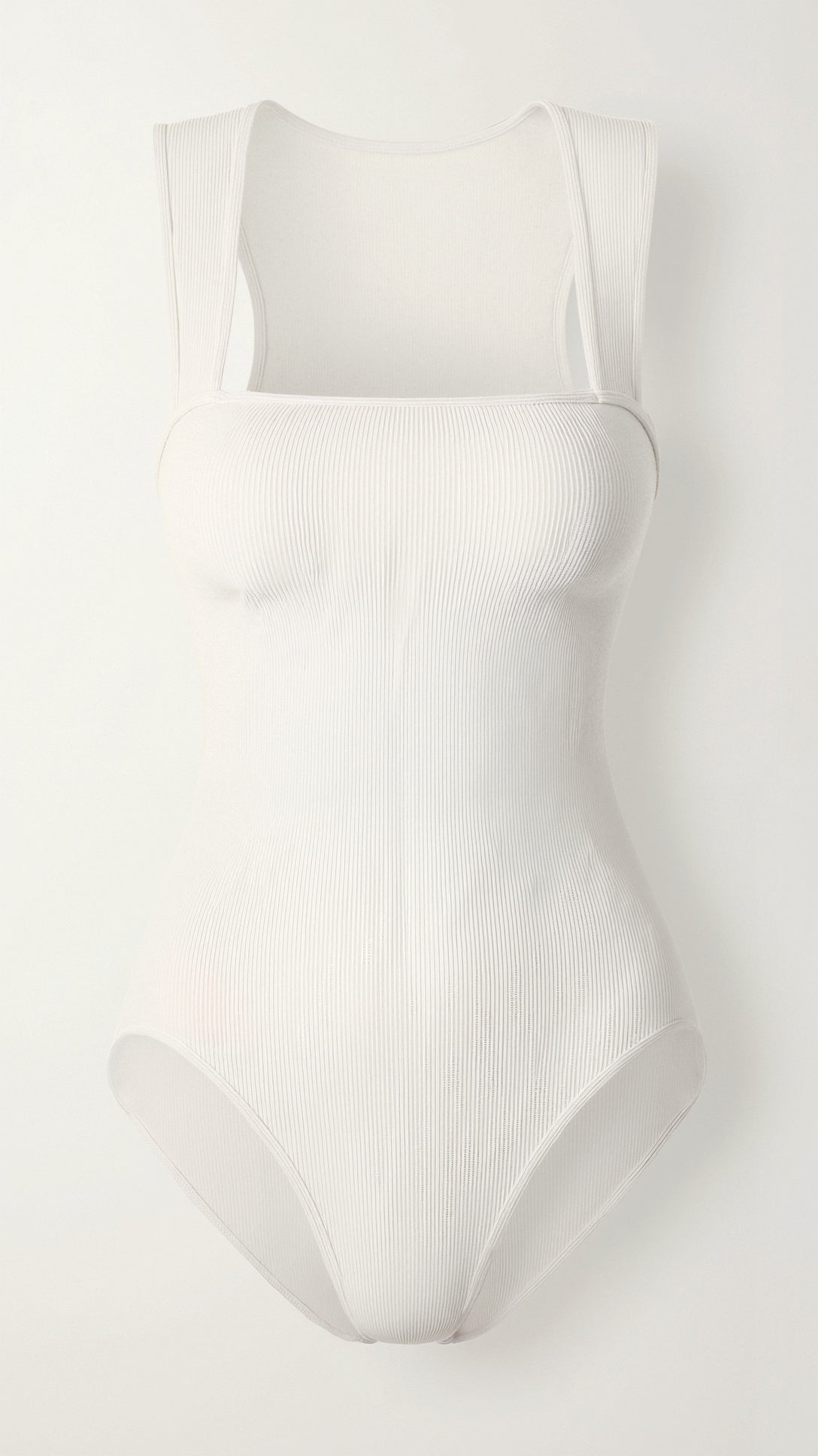 Body de Canalé con Escote Cuadrado