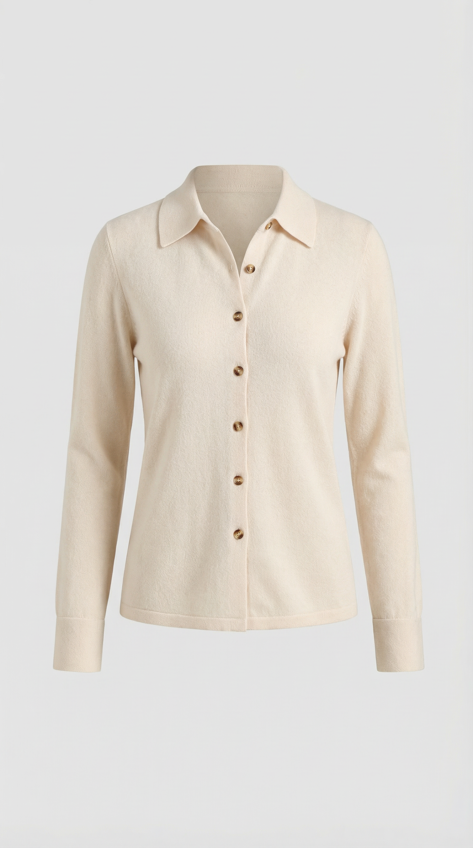 Top Gladys de Punto con Cuello Polo
