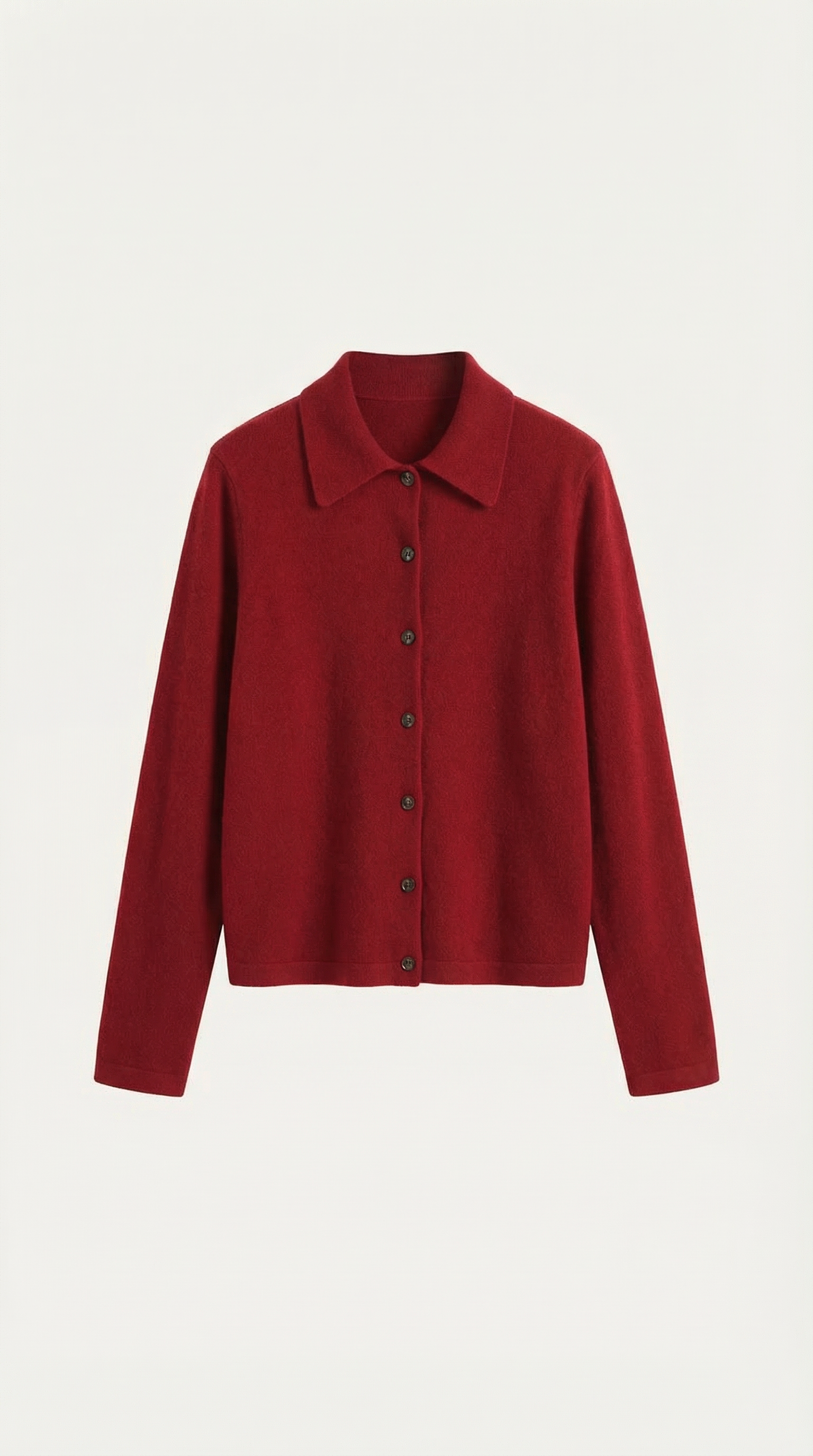 Top Gladys de Punto con Cuello Polo