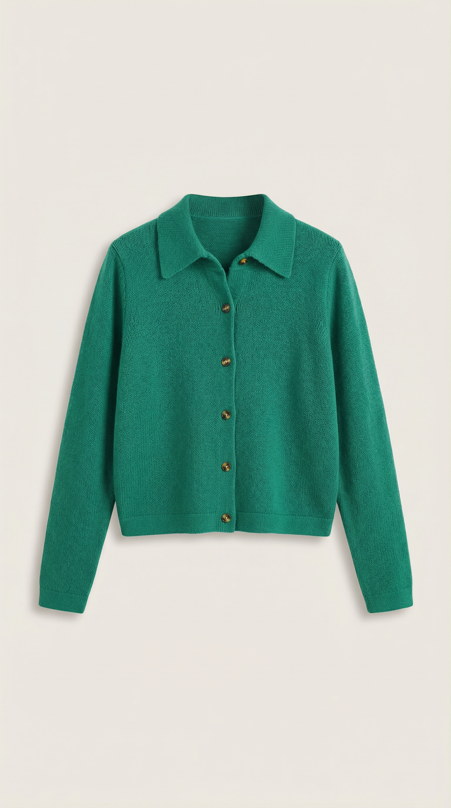 Top Gladys de Punto con Cuello Polo