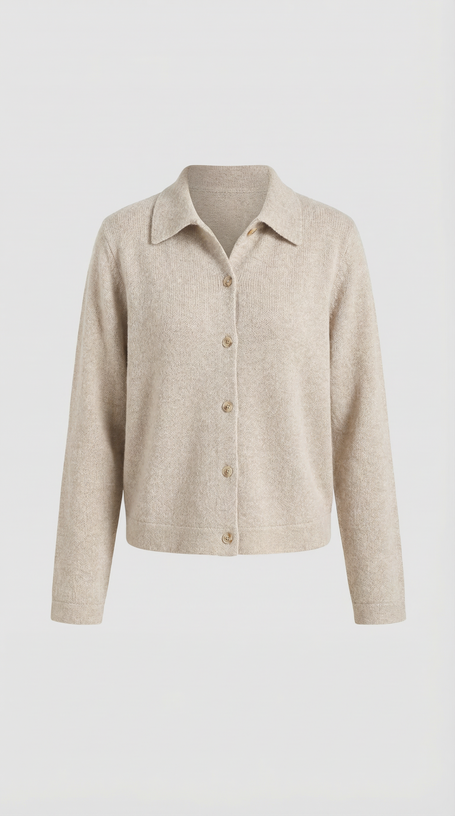 Top Gladys de Punto con Cuello Polo