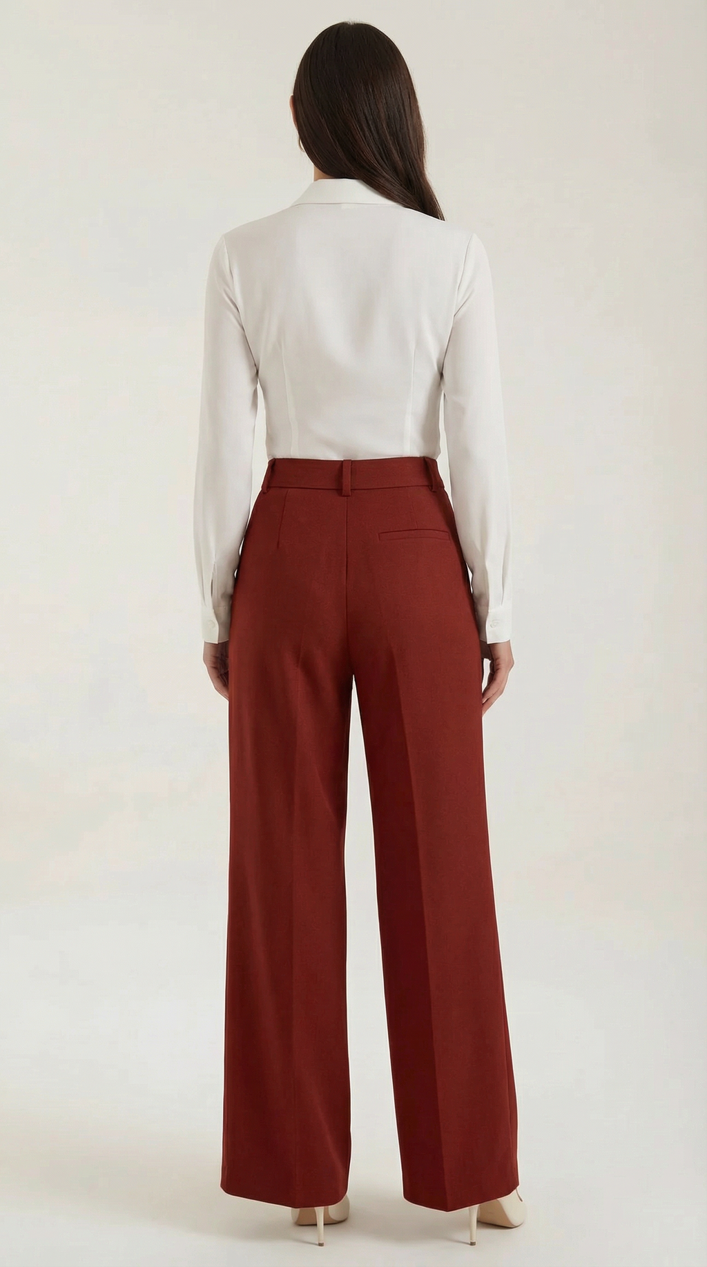 Pantalón Ancho Hazel de Tiro Alto