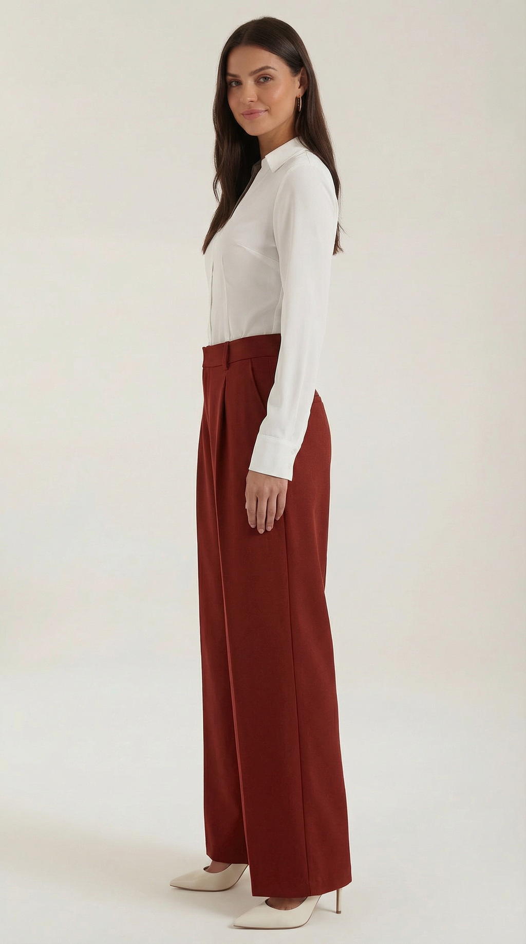 Pantalón Ancho Hazel de Tiro Alto