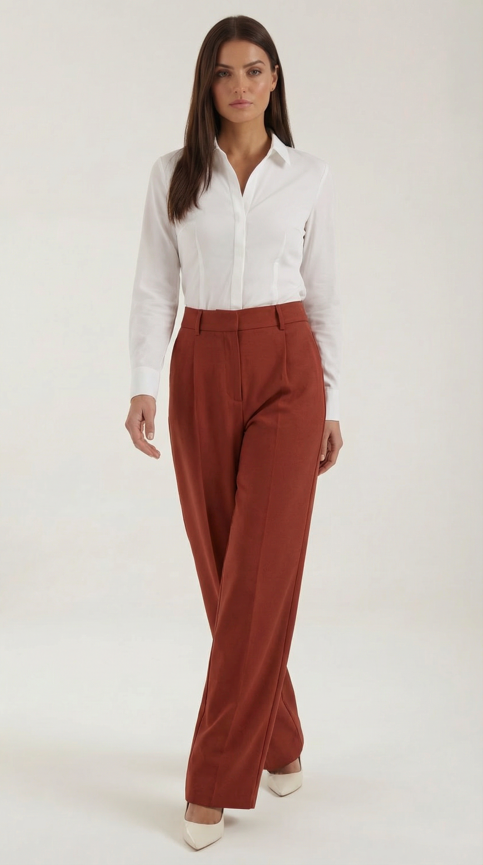 Pantalón Ancho Hazel de Tiro Alto