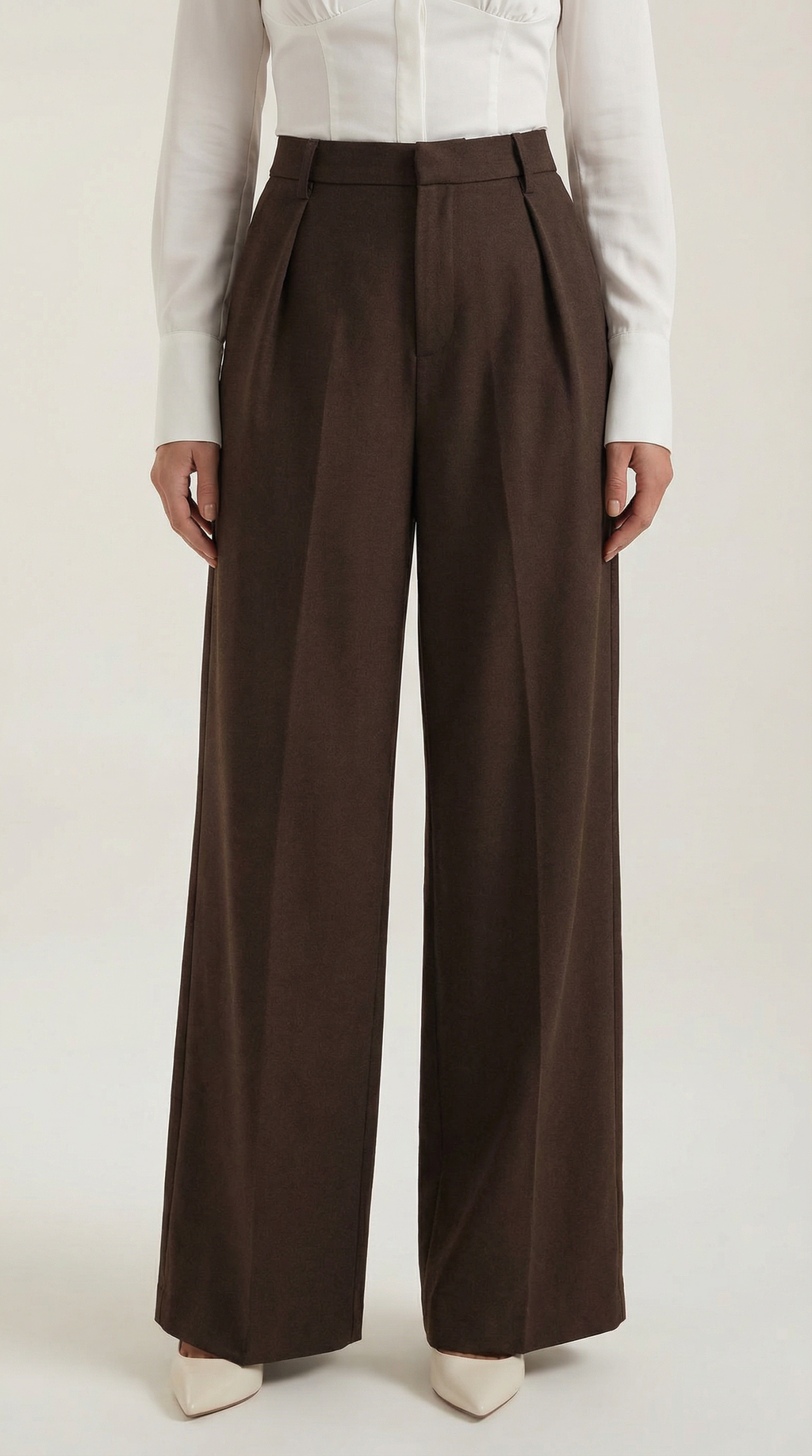 Pantalón Ancho Hazel de Tiro Alto