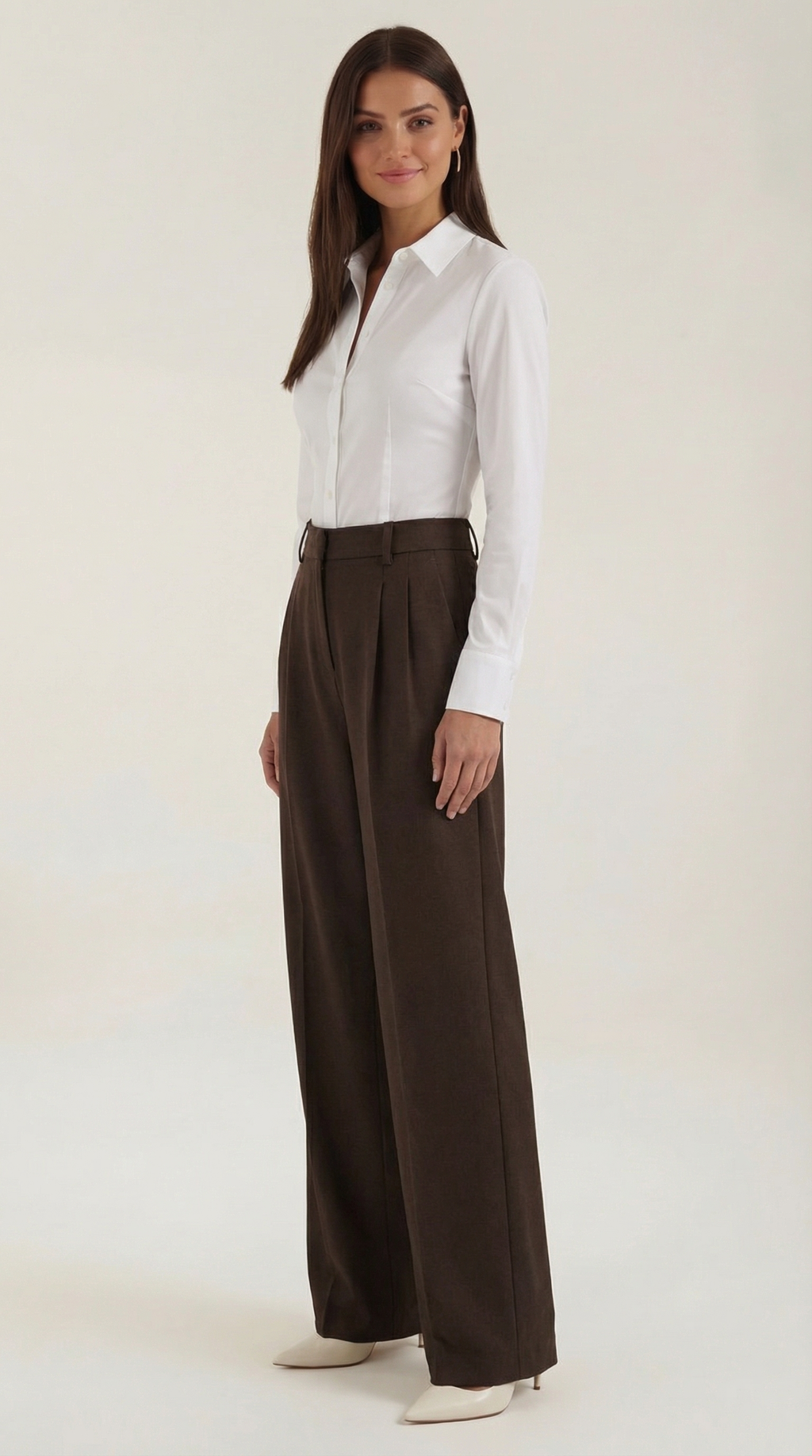 Pantalón Ancho Hazel de Tiro Alto