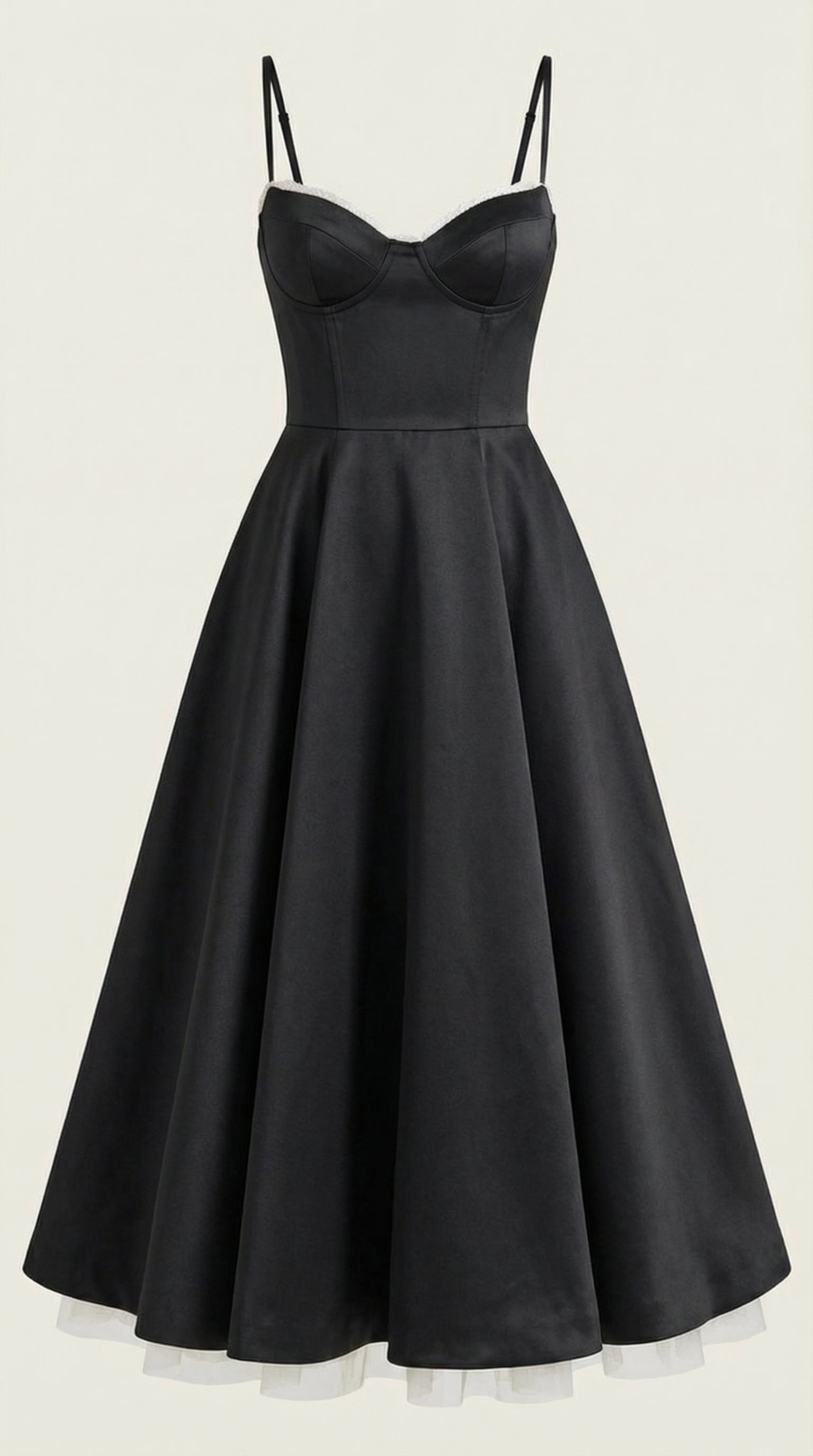 Vestido Midi Isolde de Tul