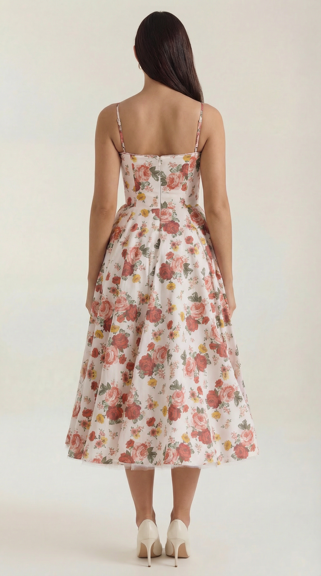 Vestido Midi Isolde de Tul