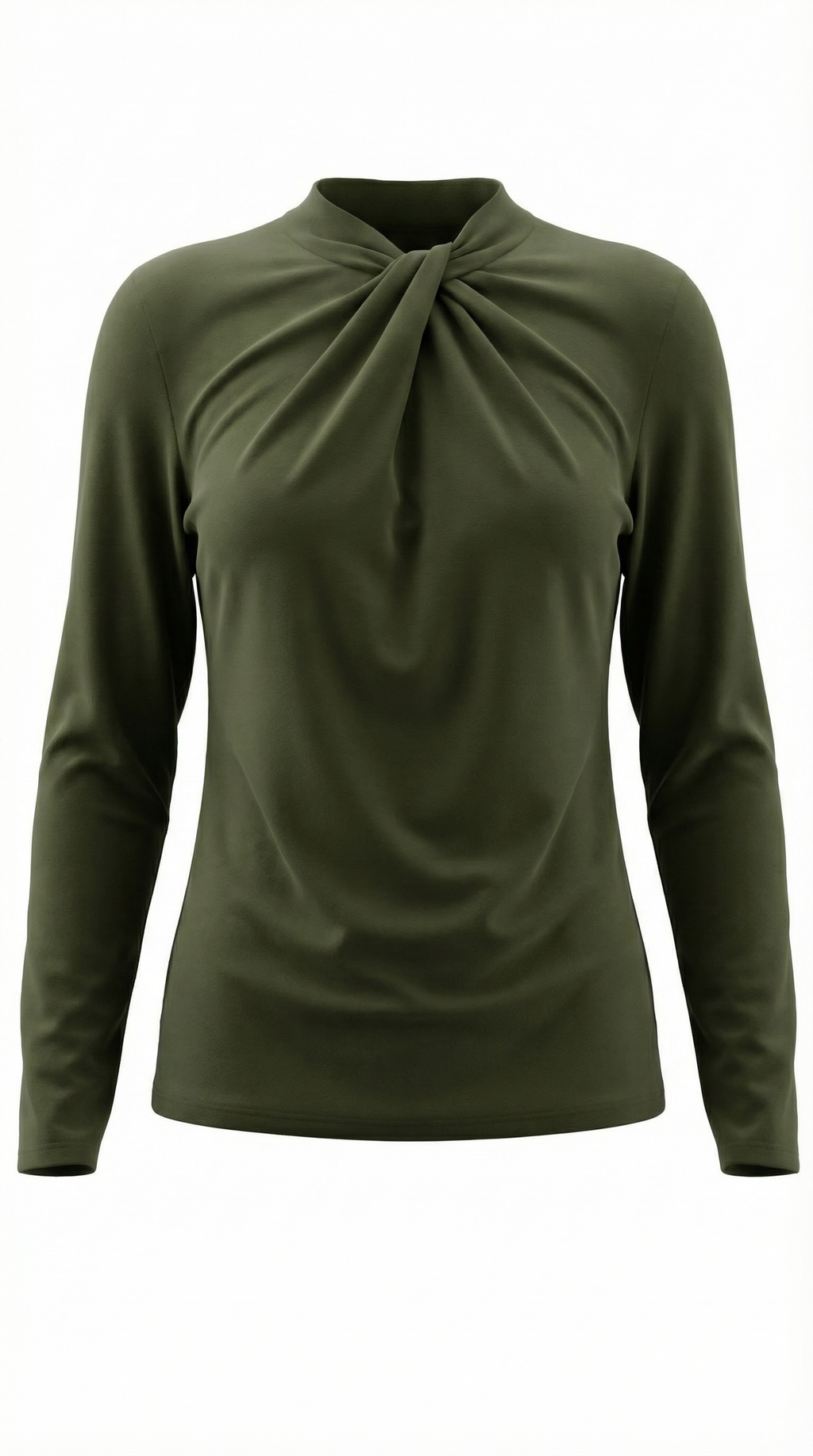 Blusa Jamie con Cuello Alto Anudado
