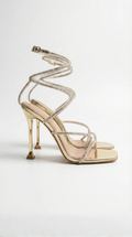 Sandalias Jennifer con Tiras Envolventes