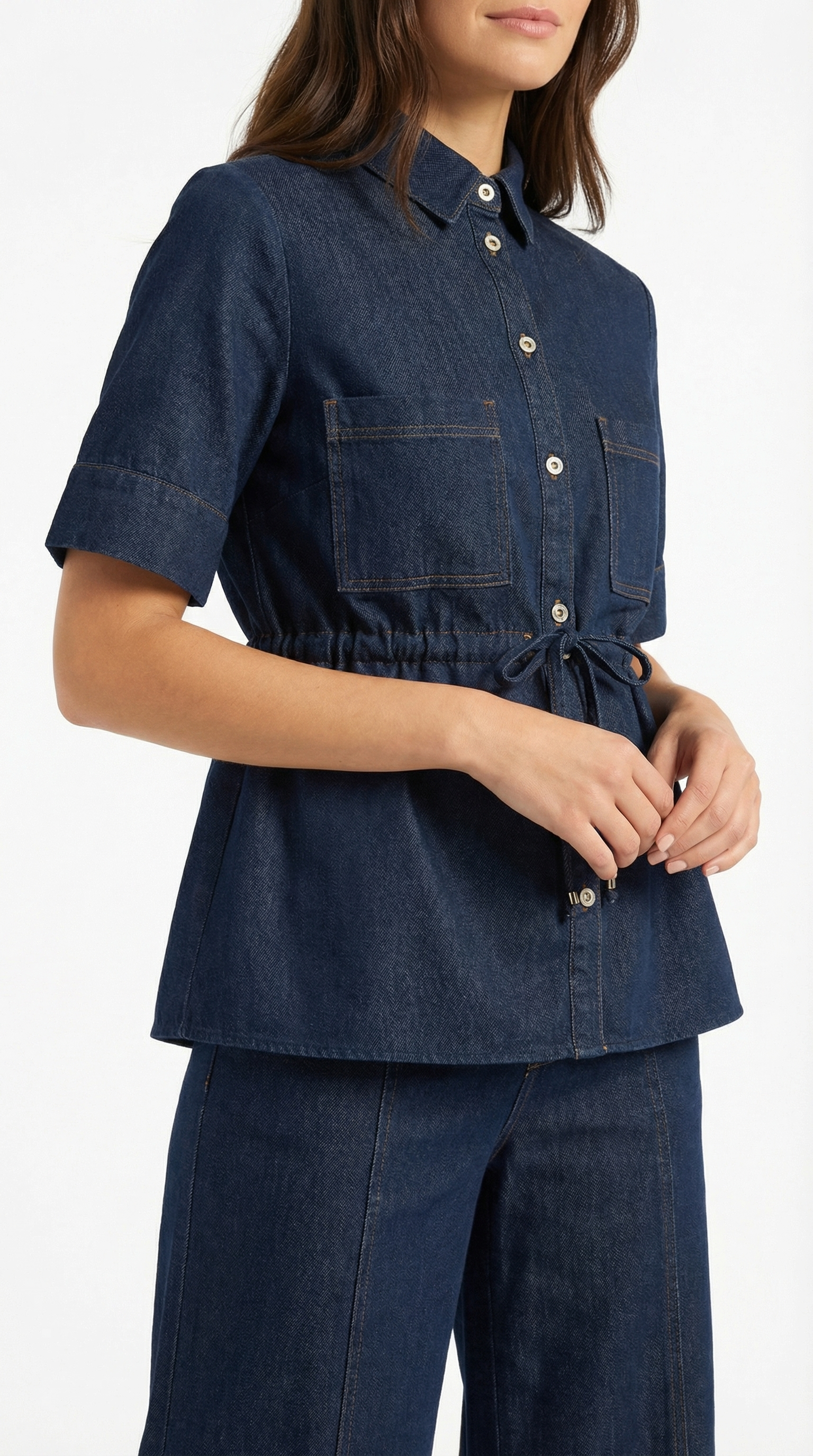 Blusa Denim Judith de Conjunto