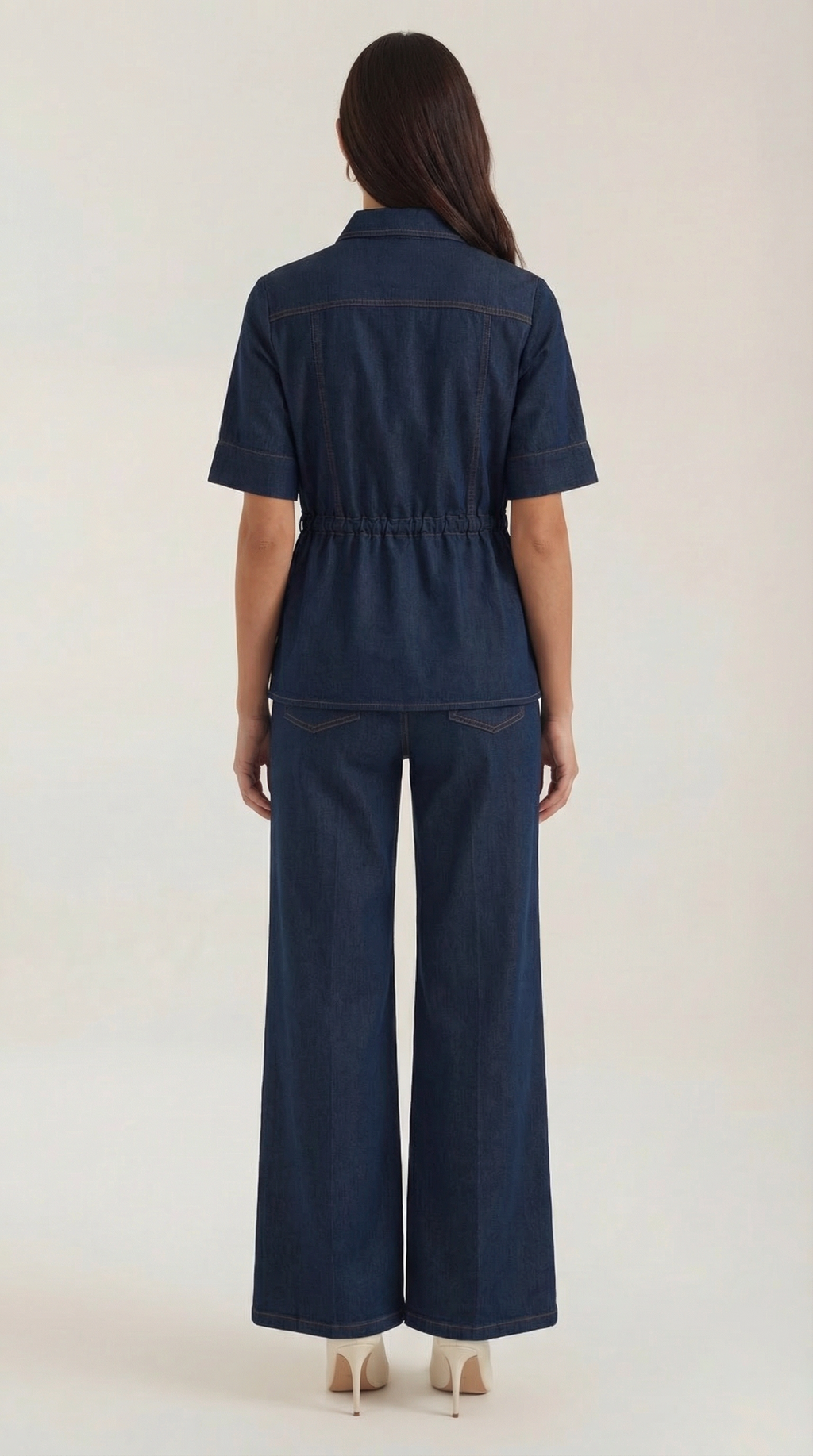 Blusa Denim Judith de Conjunto