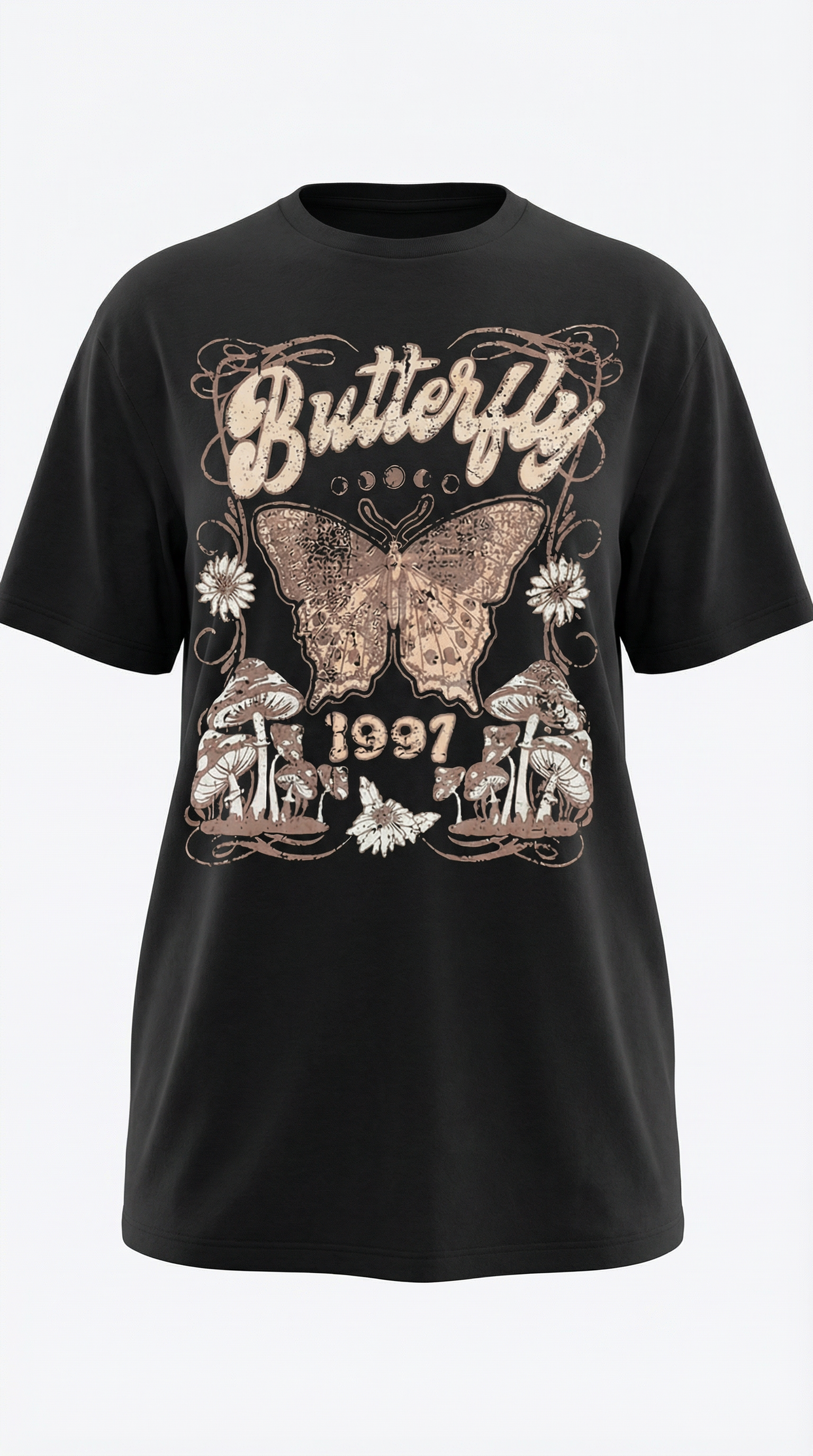 Camiseta Oversize Justine con Gráfico