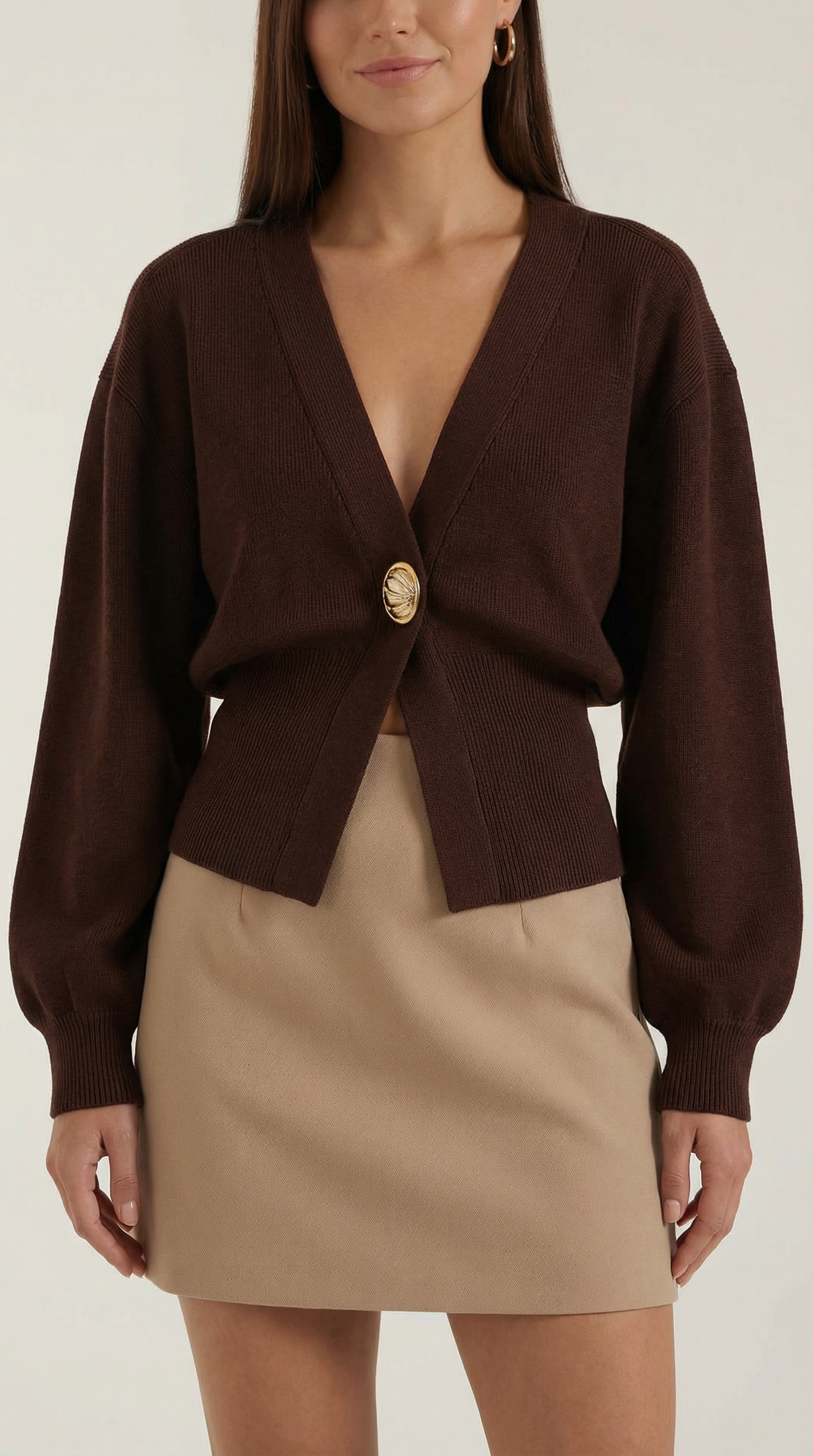 Jersey Kathleen de Punto con Escote en V
