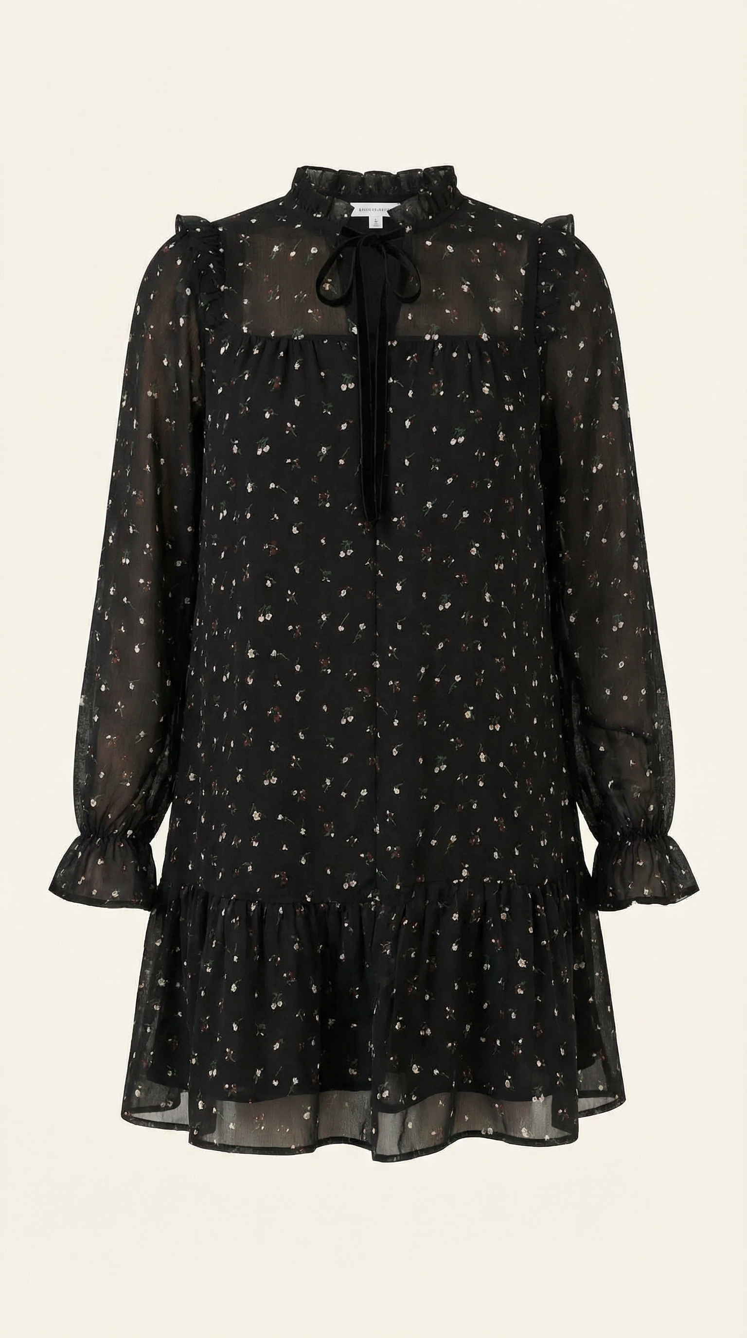 Vestido Mini Katie con Volantes