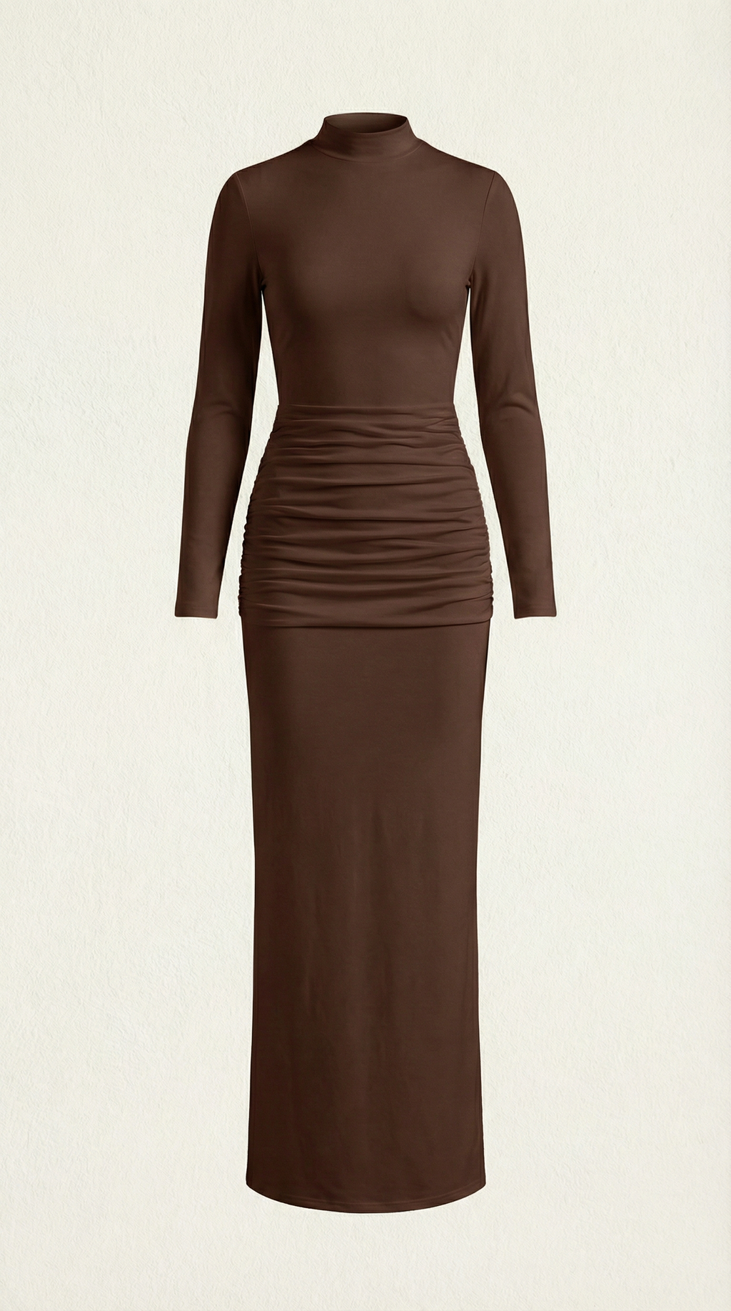 Vestido Maxi Krista con Cuello Alto