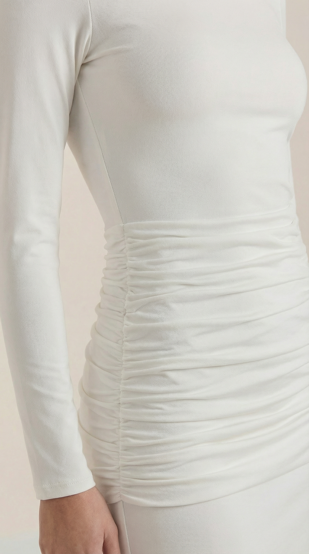 Vestido Maxi Krista con Cuello Alto