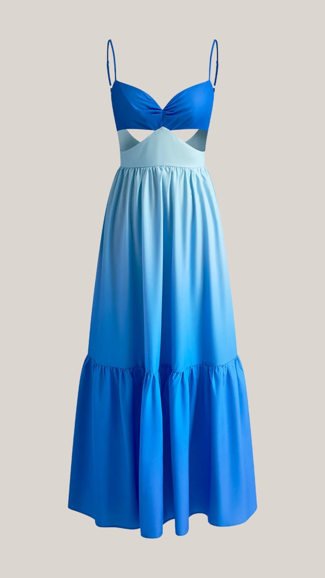 Vestido Maxi Laura con Degradado Fluido