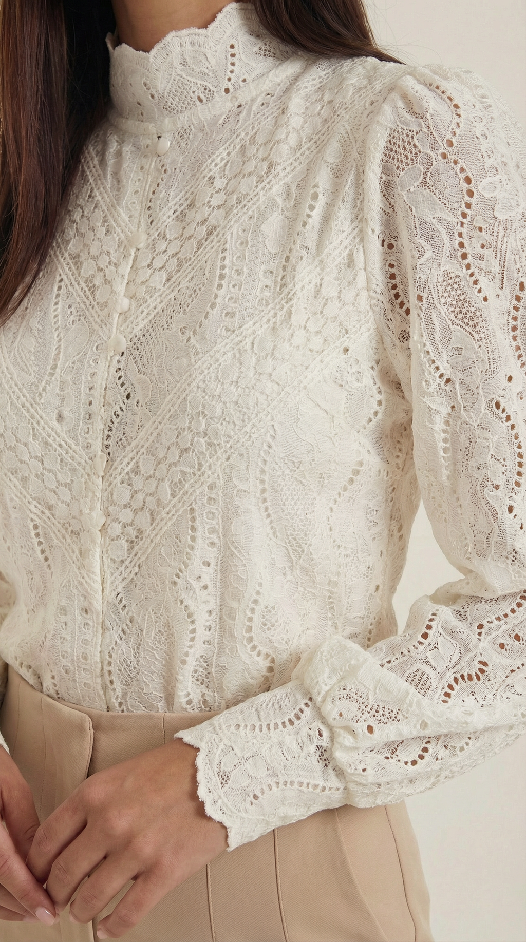 Blusa Loretta de Encaje