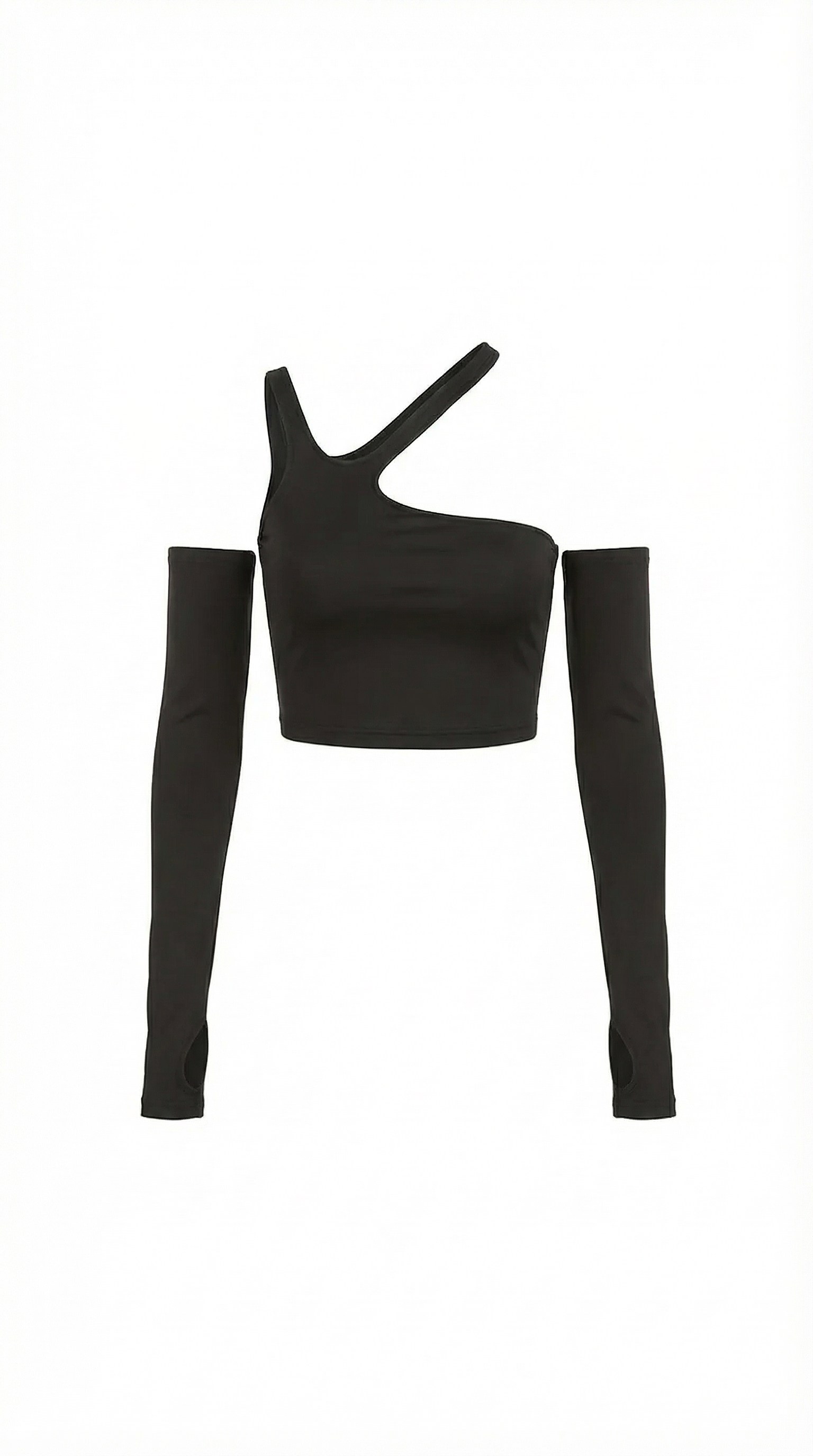 Crop Top Lysandra de Un Hombro