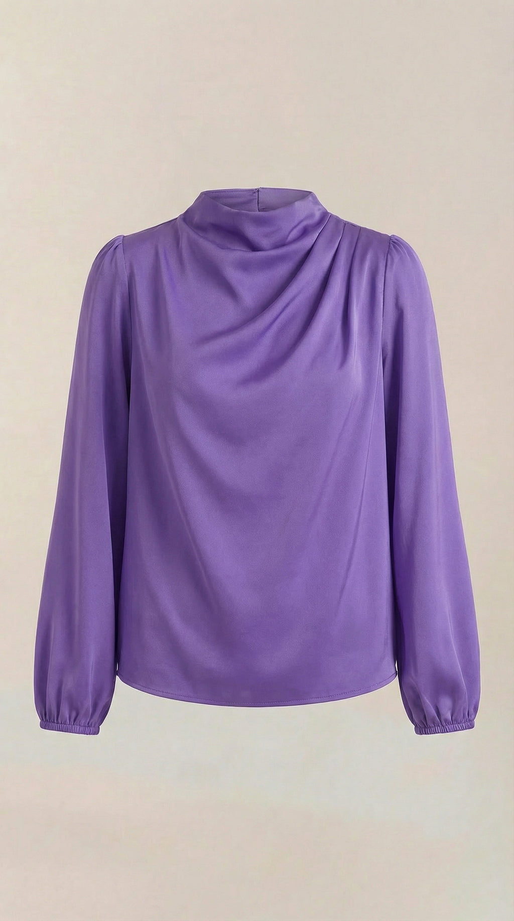 Blusa Marcia de Manga Larga Abullonada