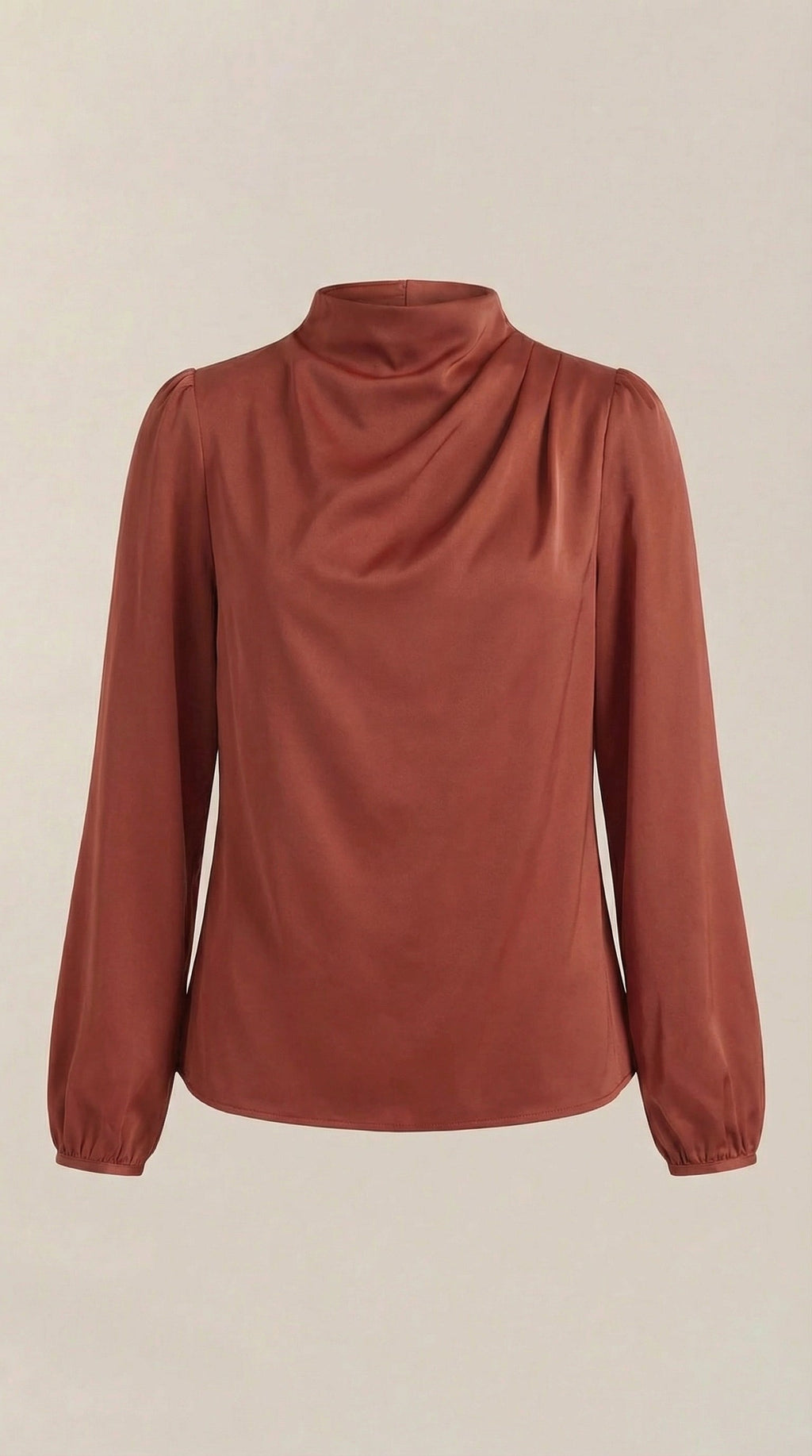 Blusa Marcia de Manga Larga Abullonada