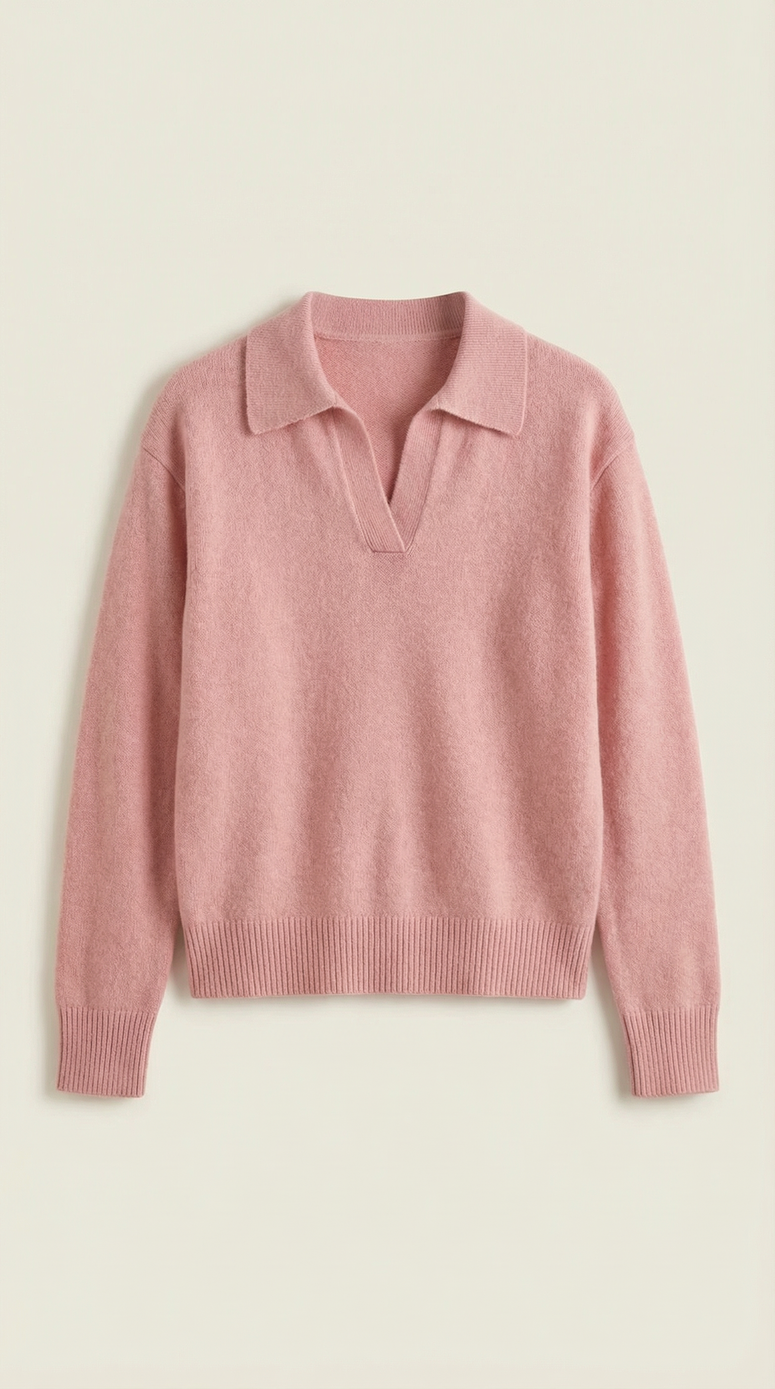 Jersey Margaret de Punto con Cuello Polo