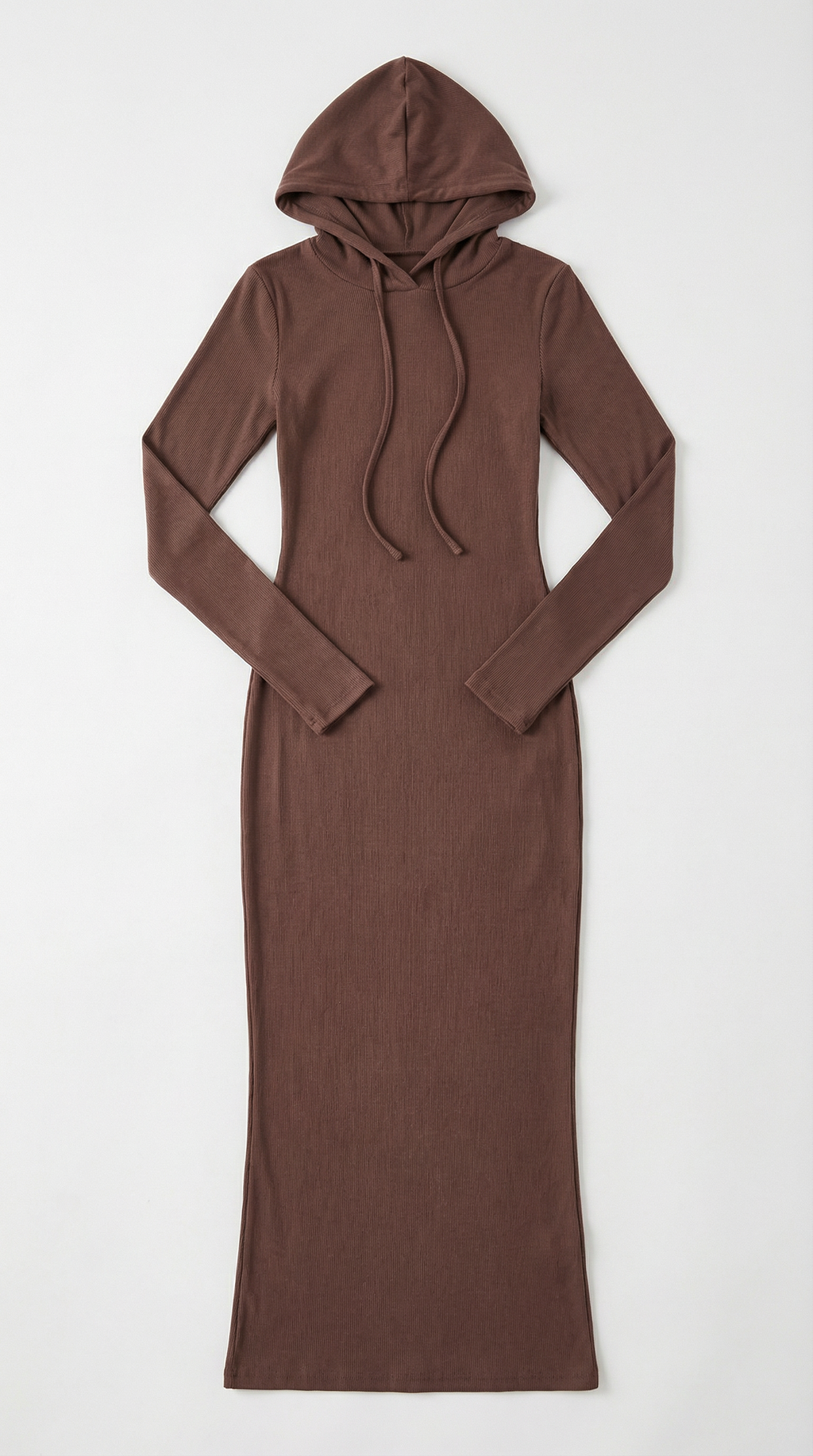 Vestido Maxi Marilyn de Jersey con Capucha