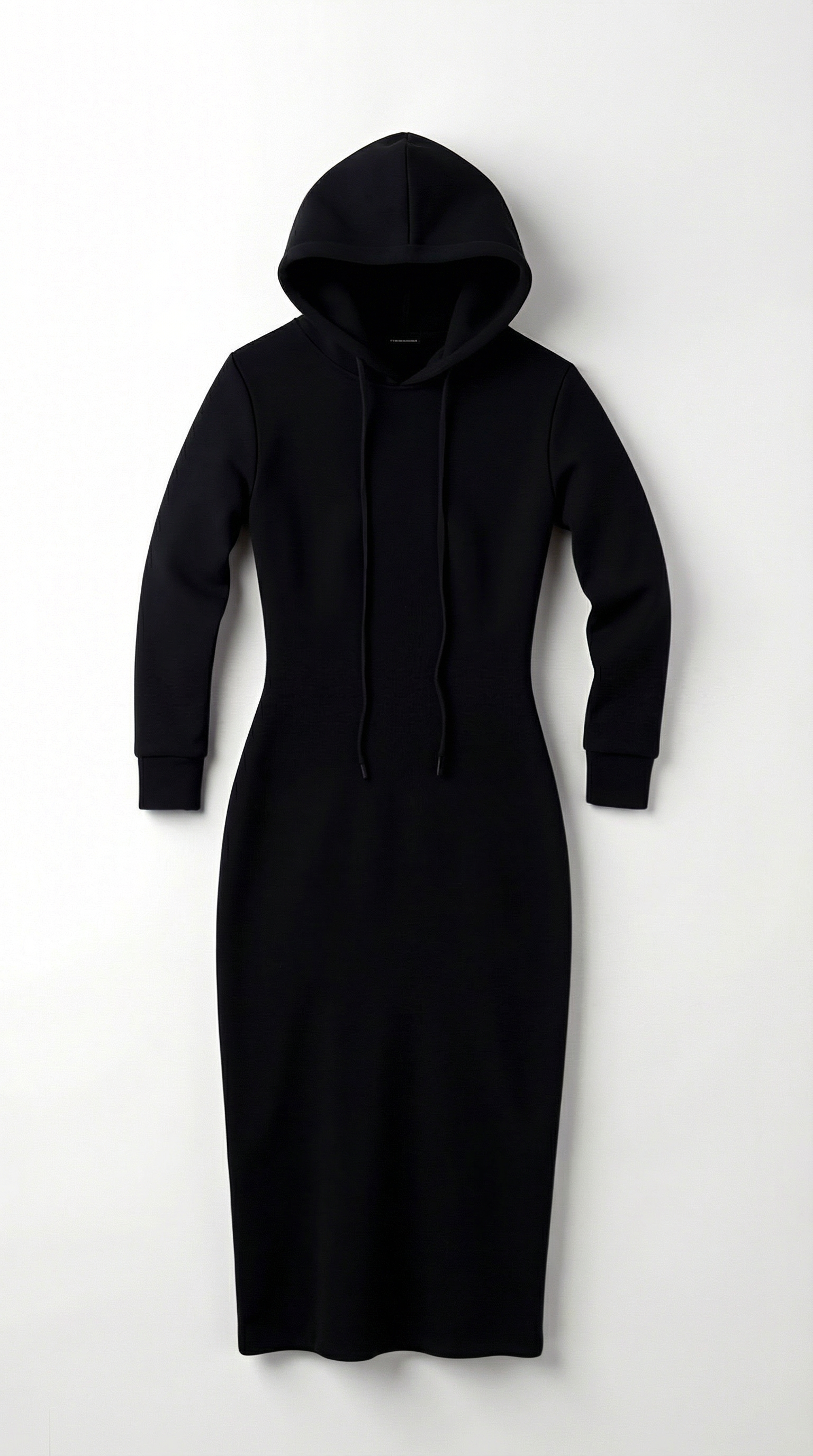 Vestido Maxi Marilyn de Jersey con Capucha
