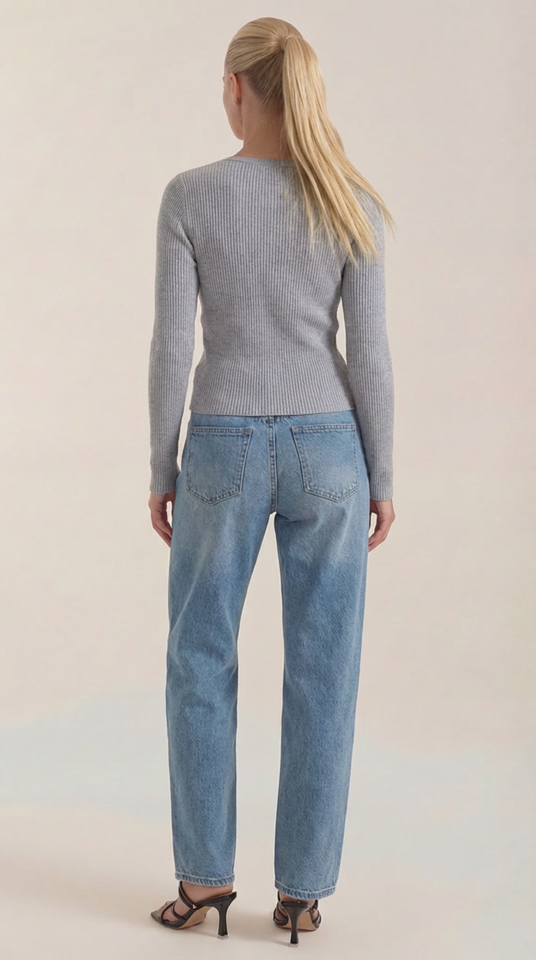 Jersey Michelle de Canalé con Escote en V